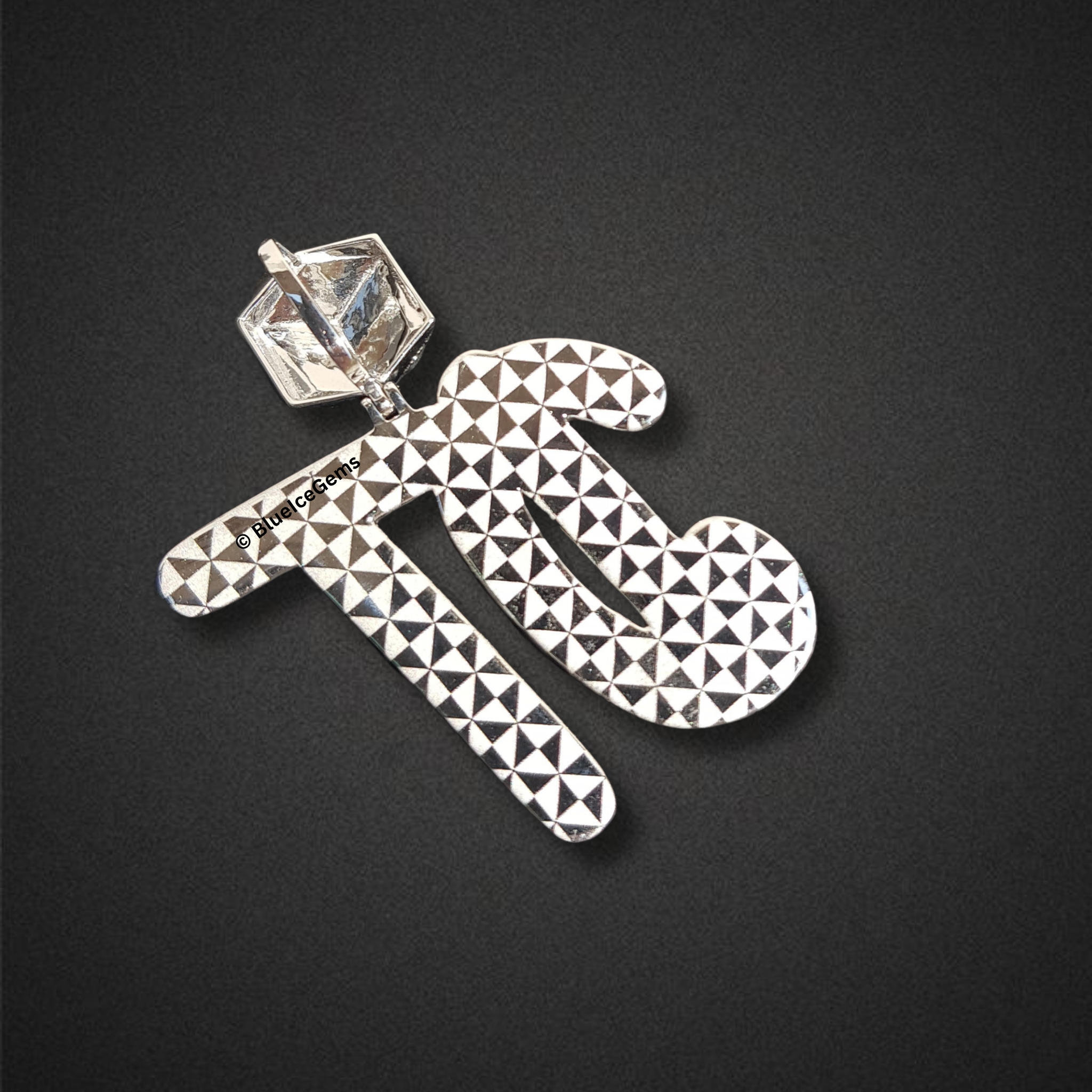 The "DT" Lucky Dice Diamond Pendant