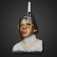 The "Diamond Icon" Bespoke Bust Pendant