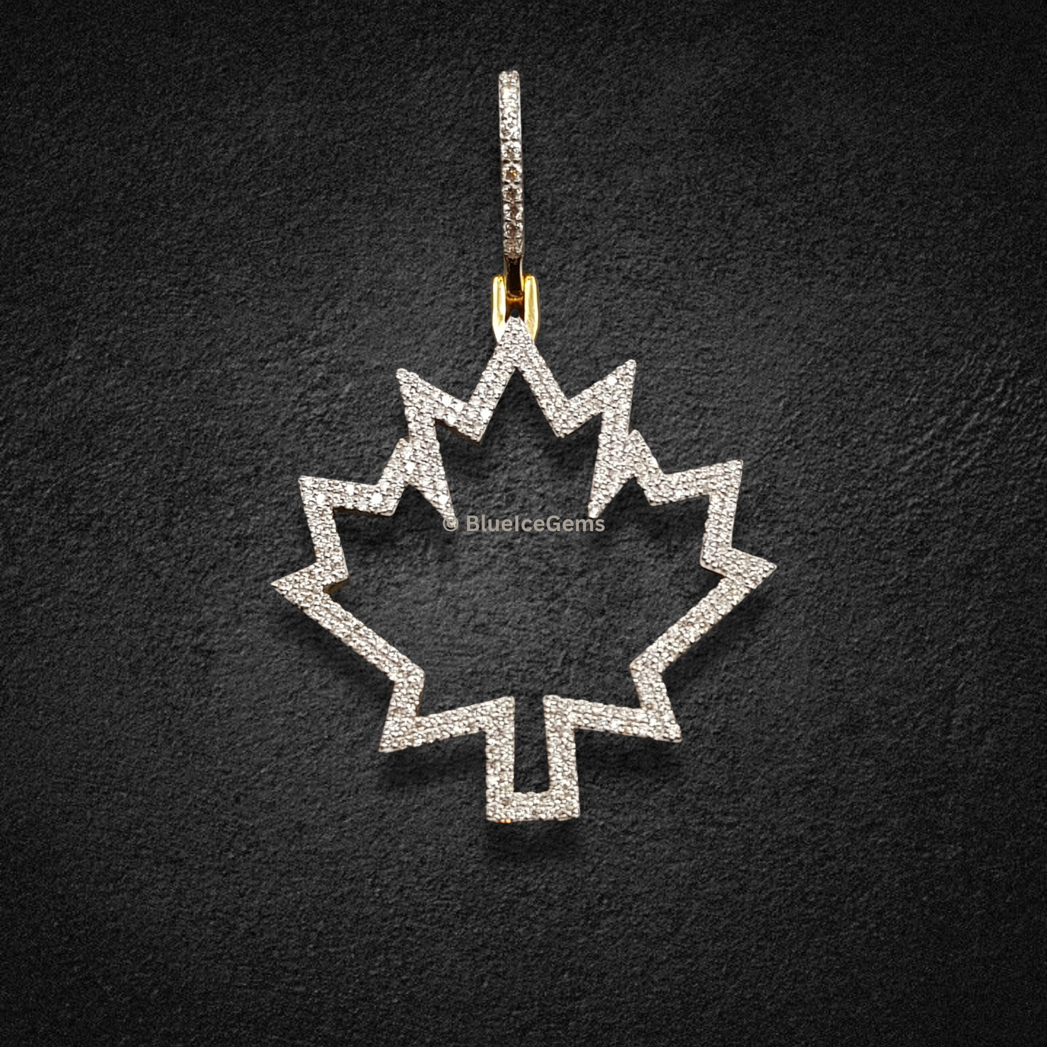 The "Diamond Maple Leaf" Heritage Pendant