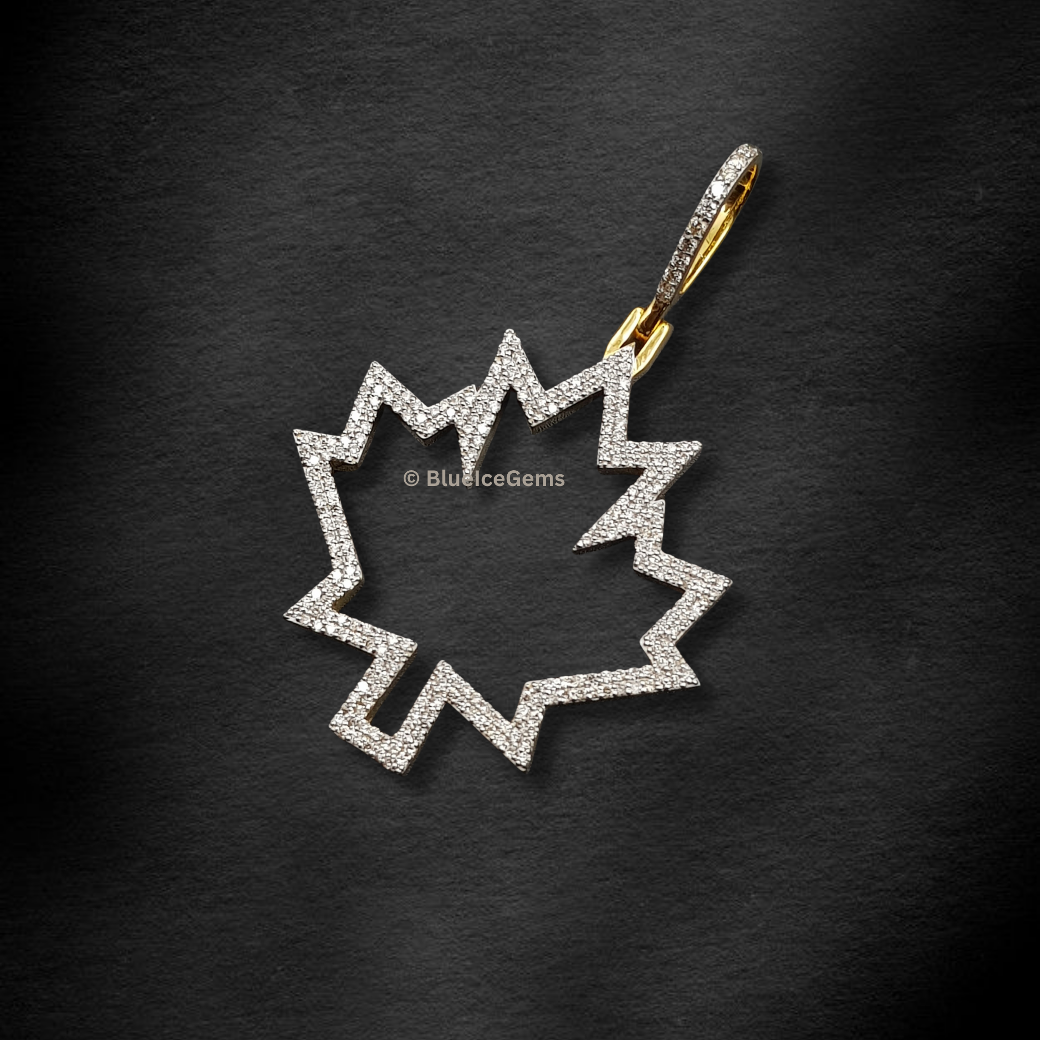 The "Diamond Maple Leaf" Heritage Pendant