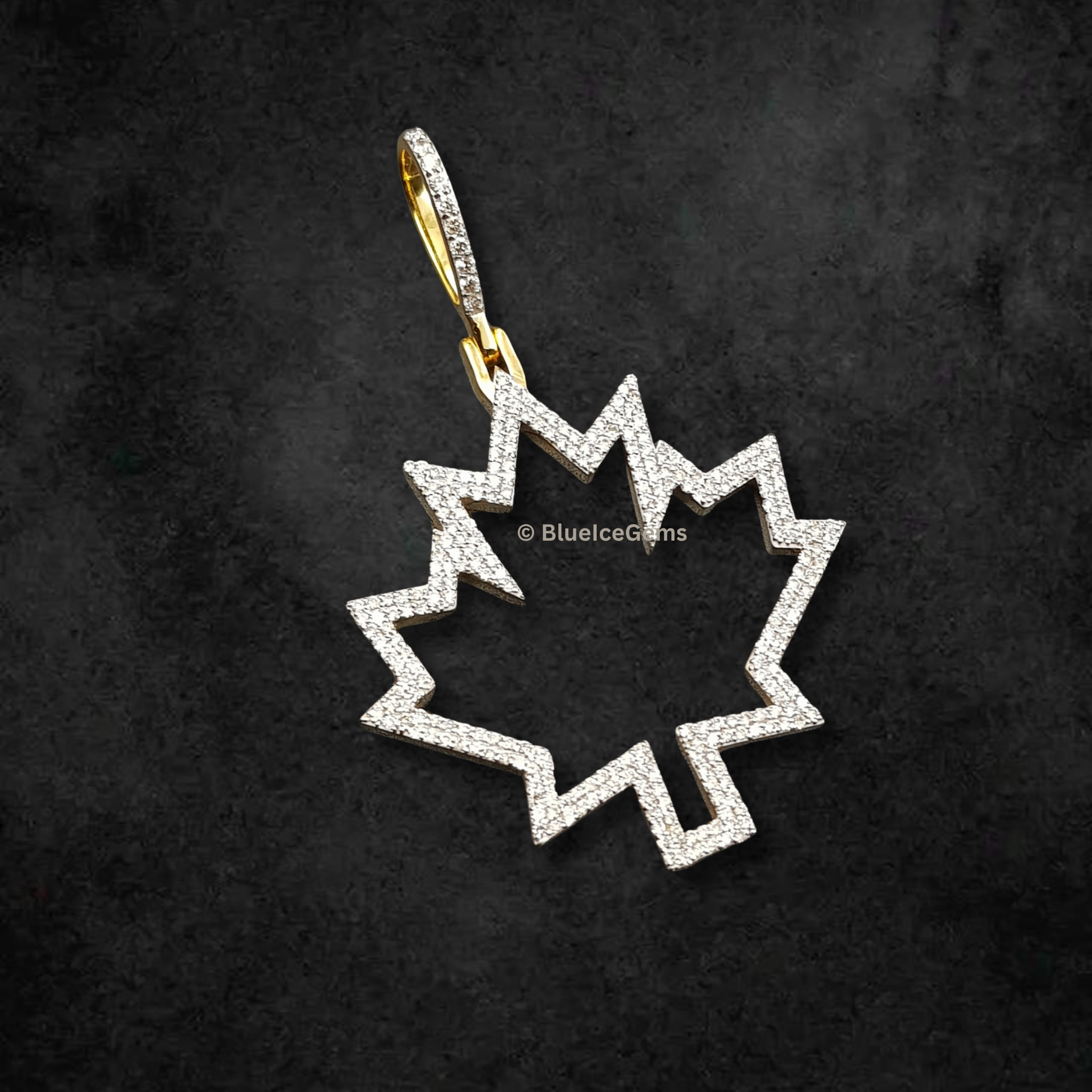 The "Diamond Maple Leaf" Heritage Pendant