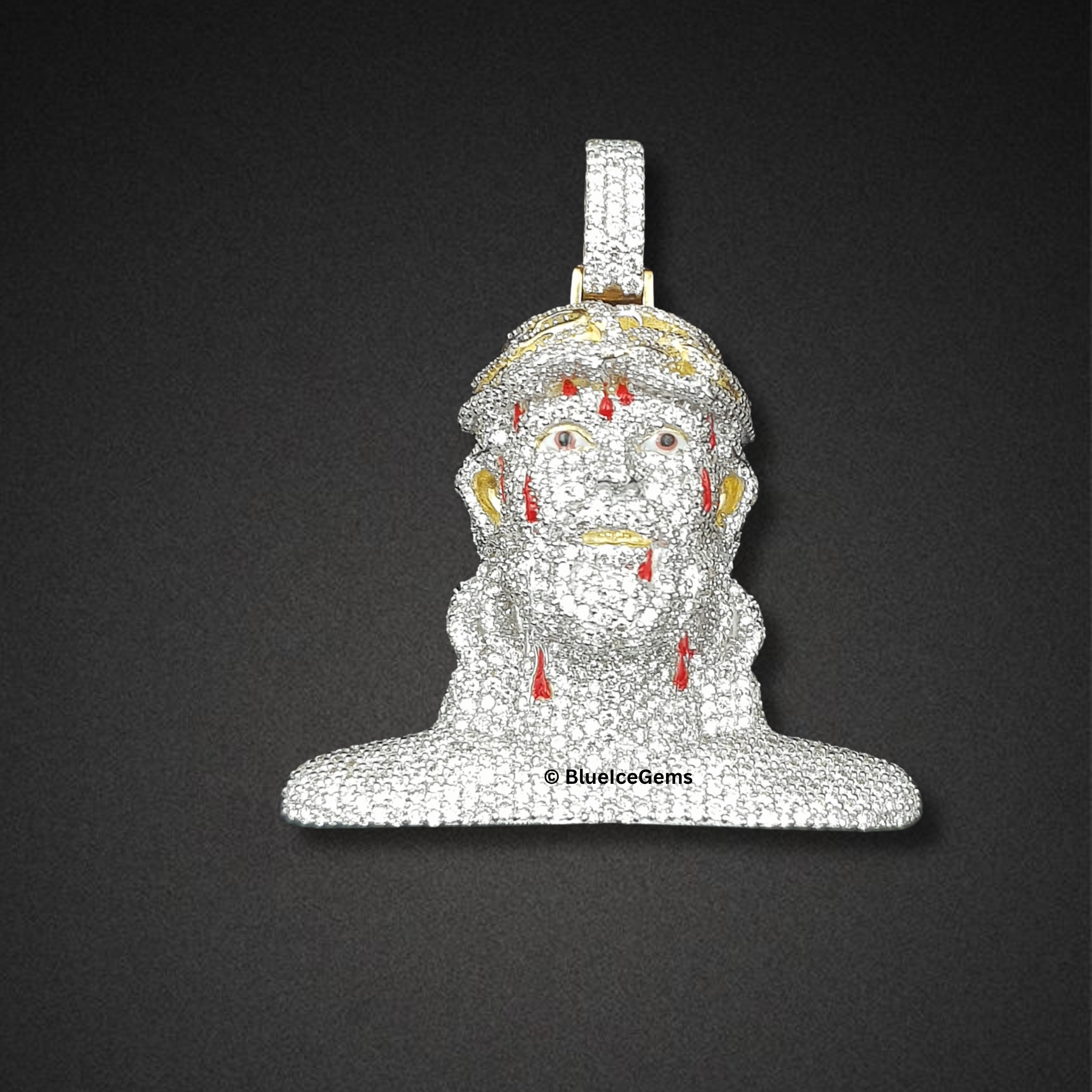 The "Diamond Martyr" Bust Pendant