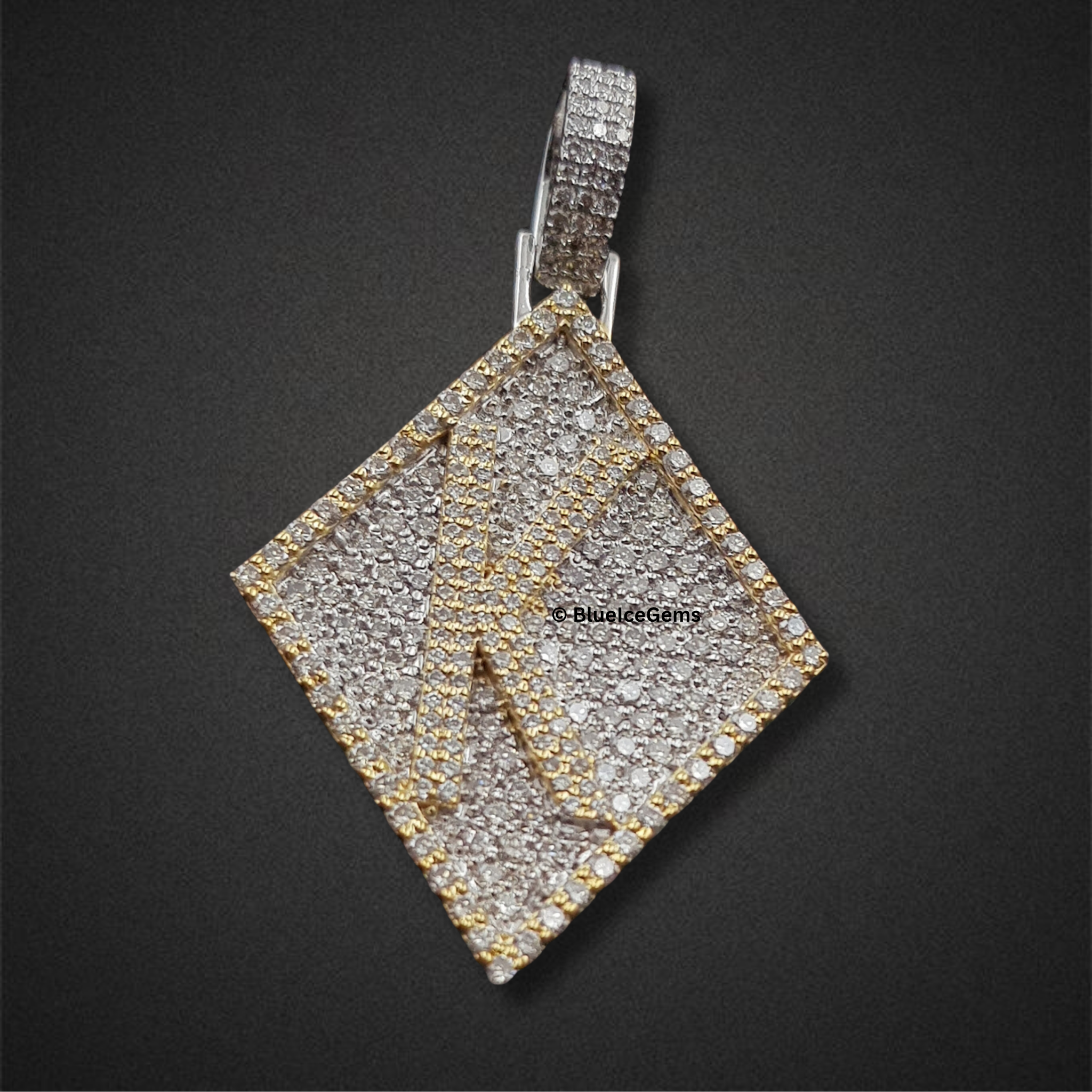 The "Diamond Peak" Statement Pendant