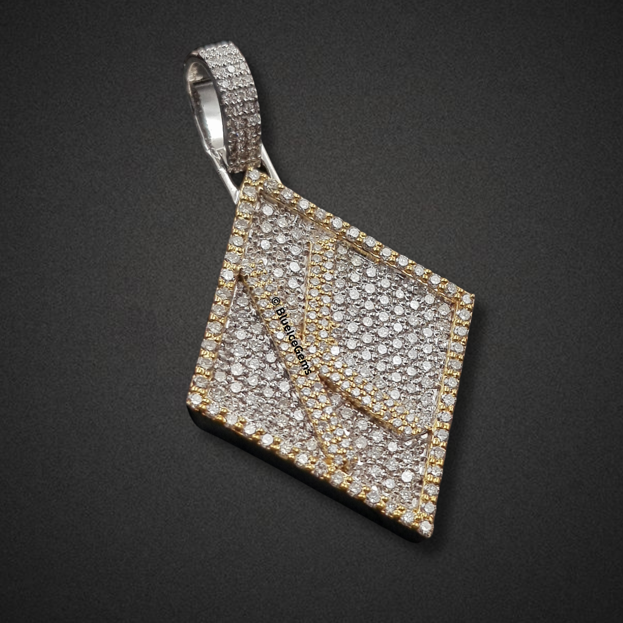 The "Diamond Peak" Statement Pendant