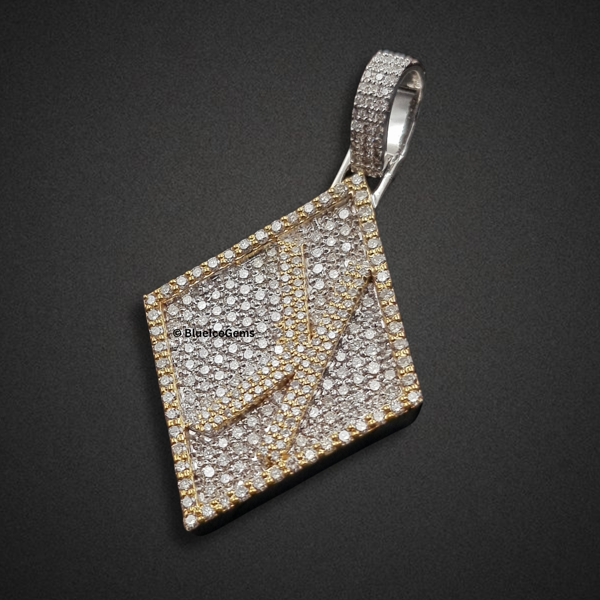 The "Diamond Peak" Statement Pendant