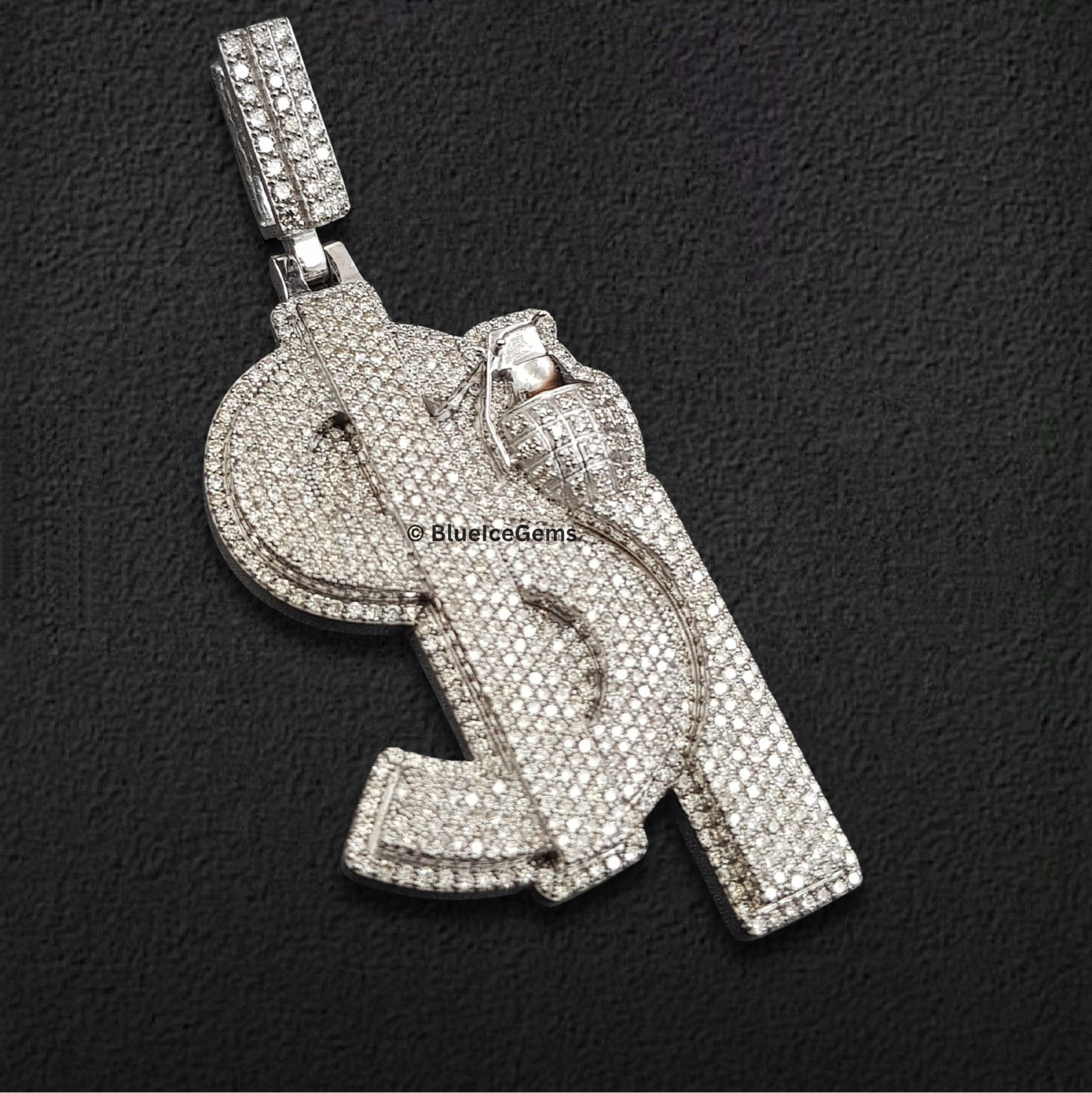 The "Dollar & Discipline" Diamond Pendant