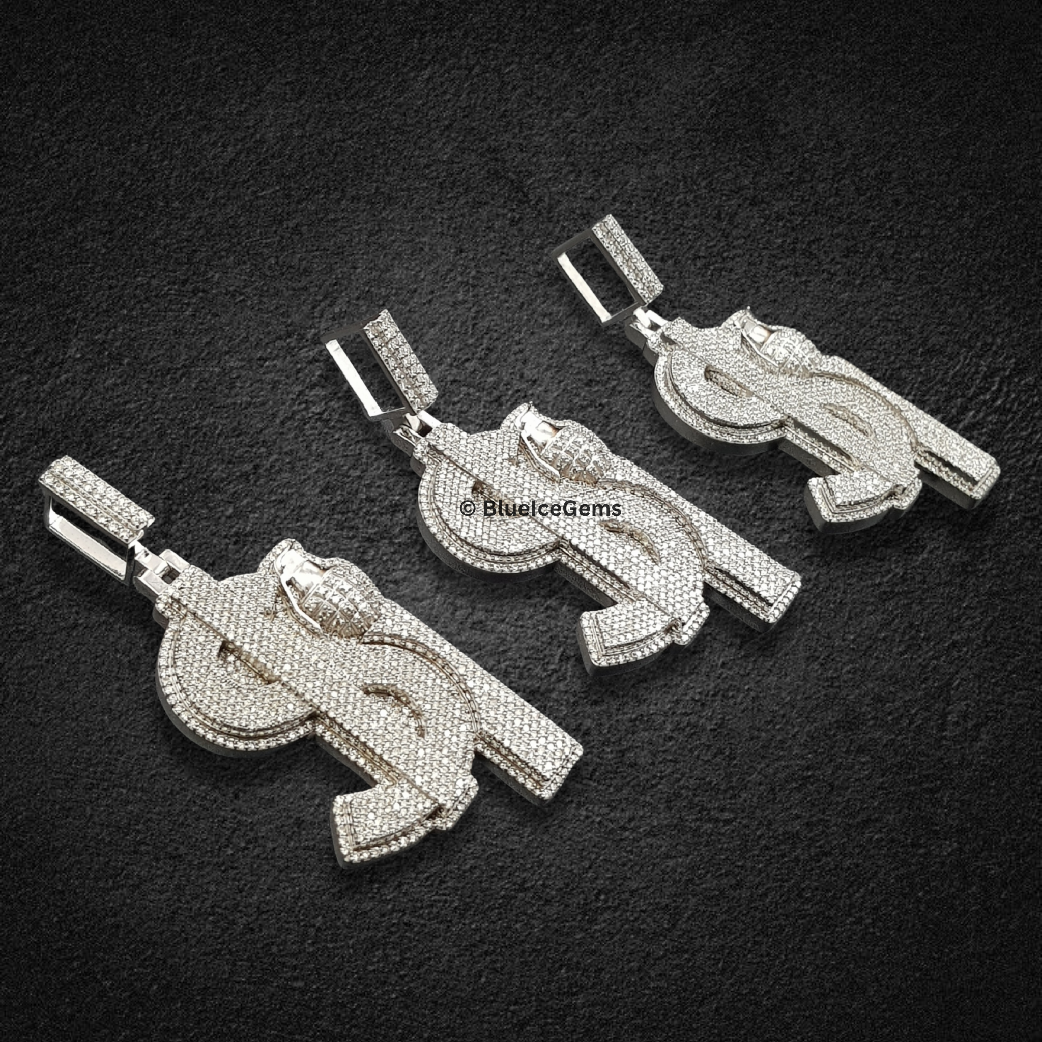 The "Dollar & Discipline" Diamond Pendant