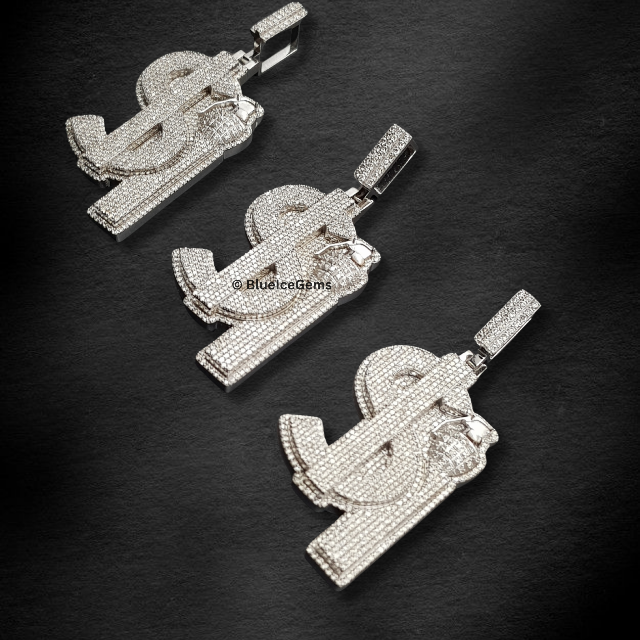The "Dollar & Discipline" Diamond Pendant