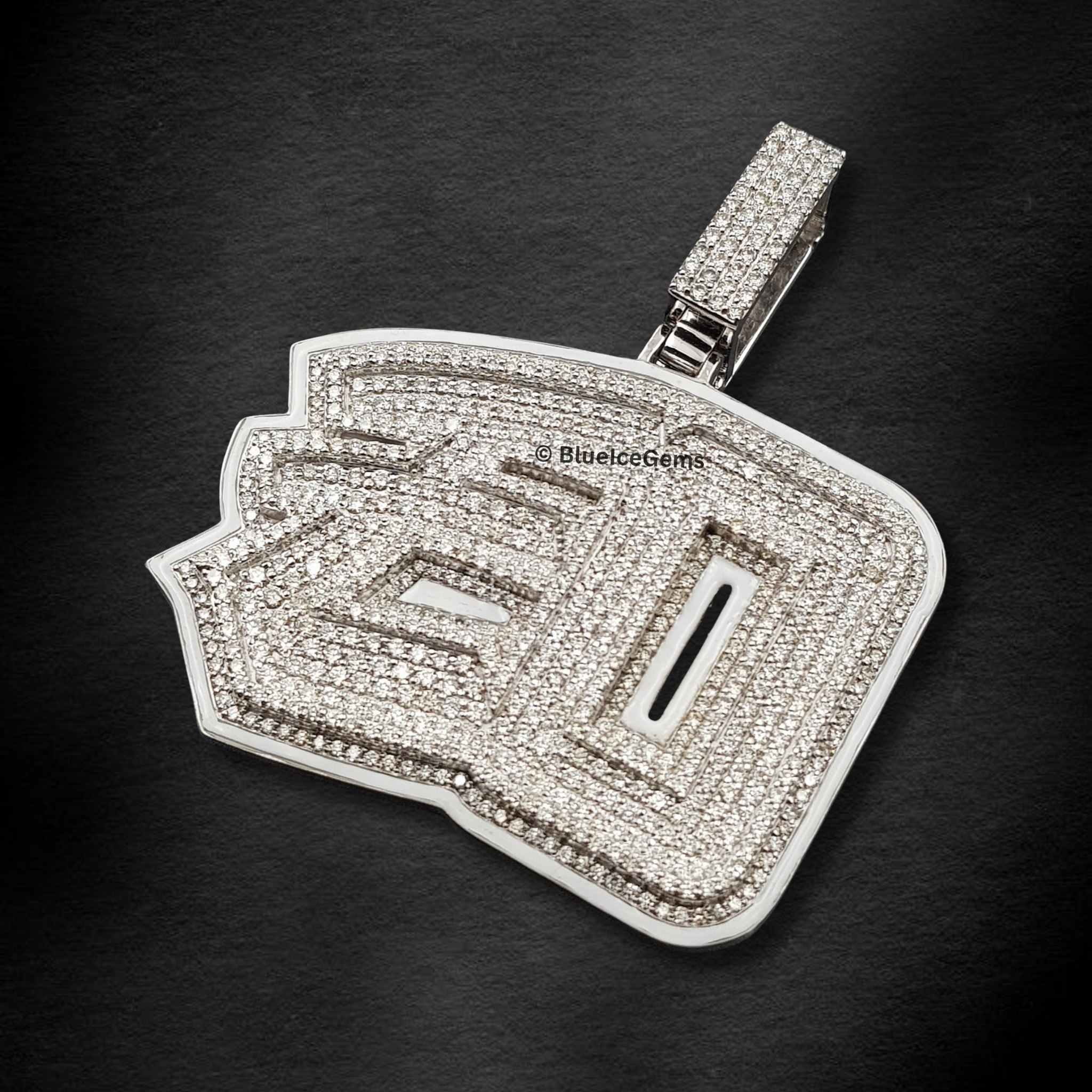 The "ED" Diamond Power Pendant