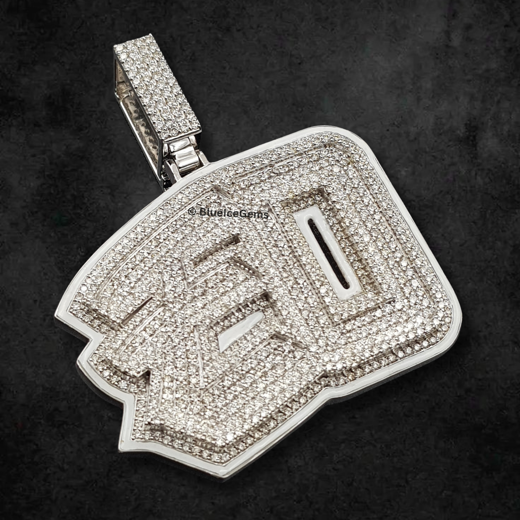 The "ED" Diamond Power Pendant