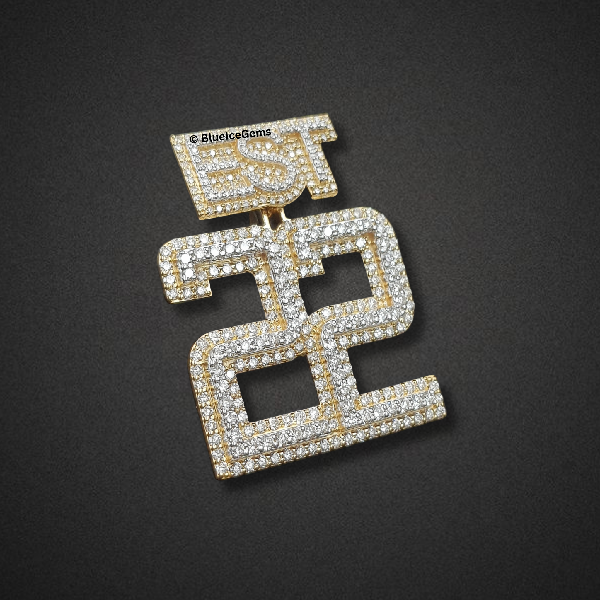 The "EST 22" Diamond Commemorative Pendant