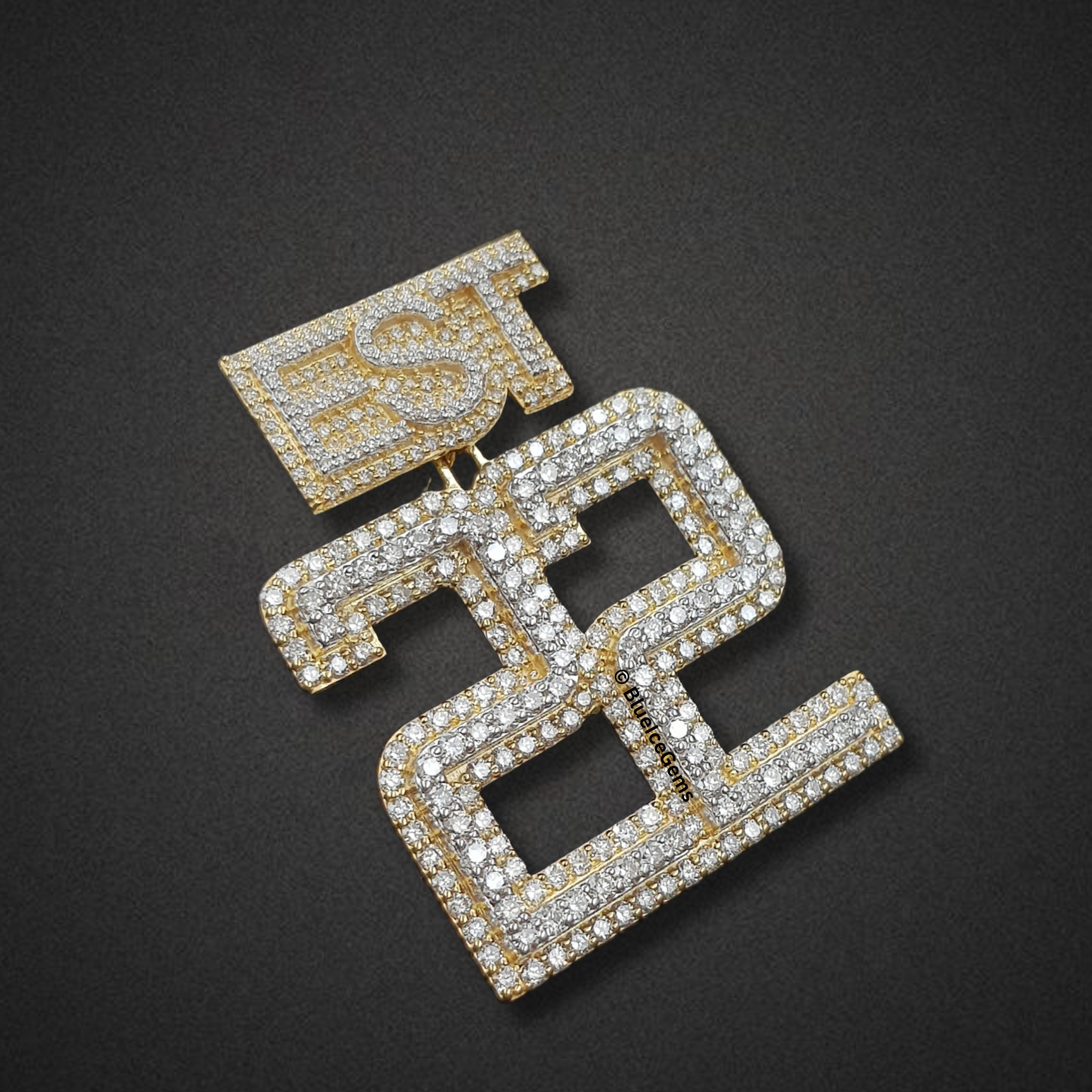 The "EST 22" Diamond Commemorative Pendant