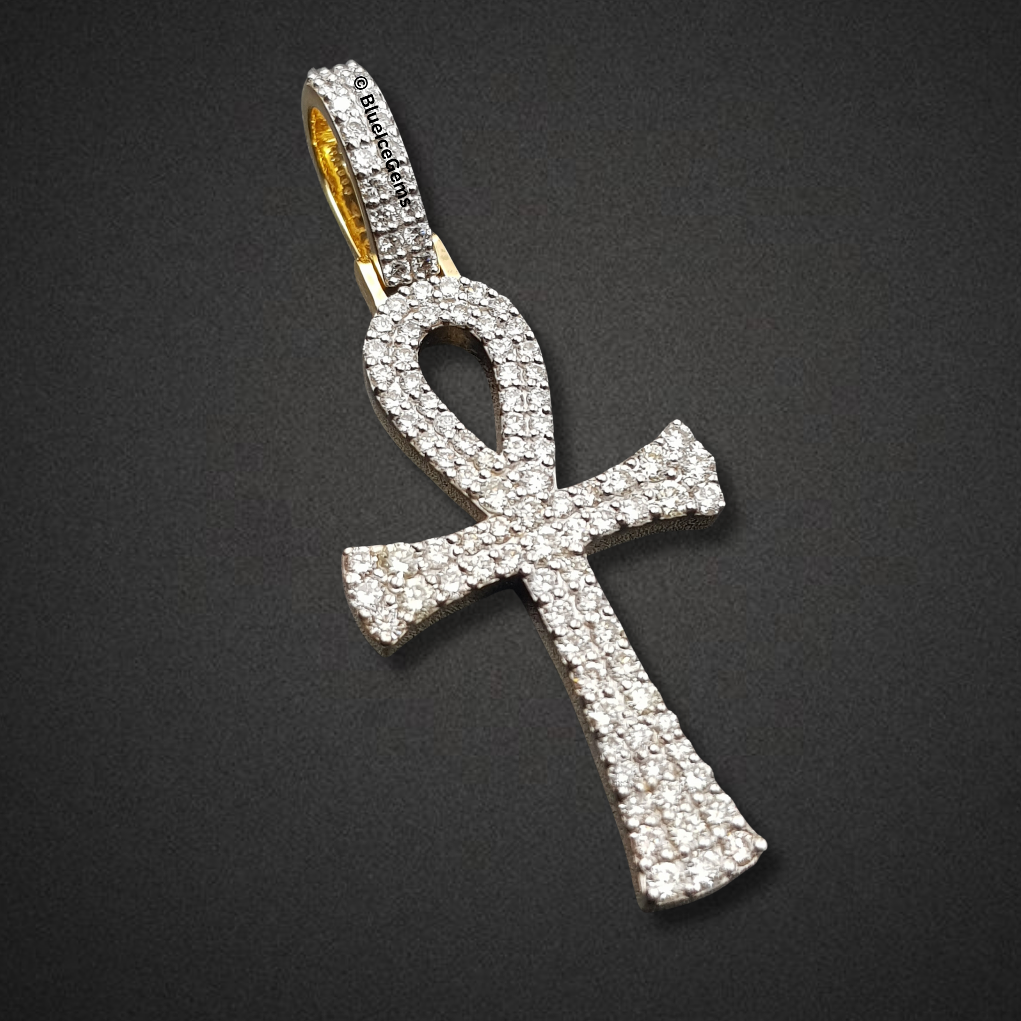 The "Eternal Life" Diamond Ankh Pendant