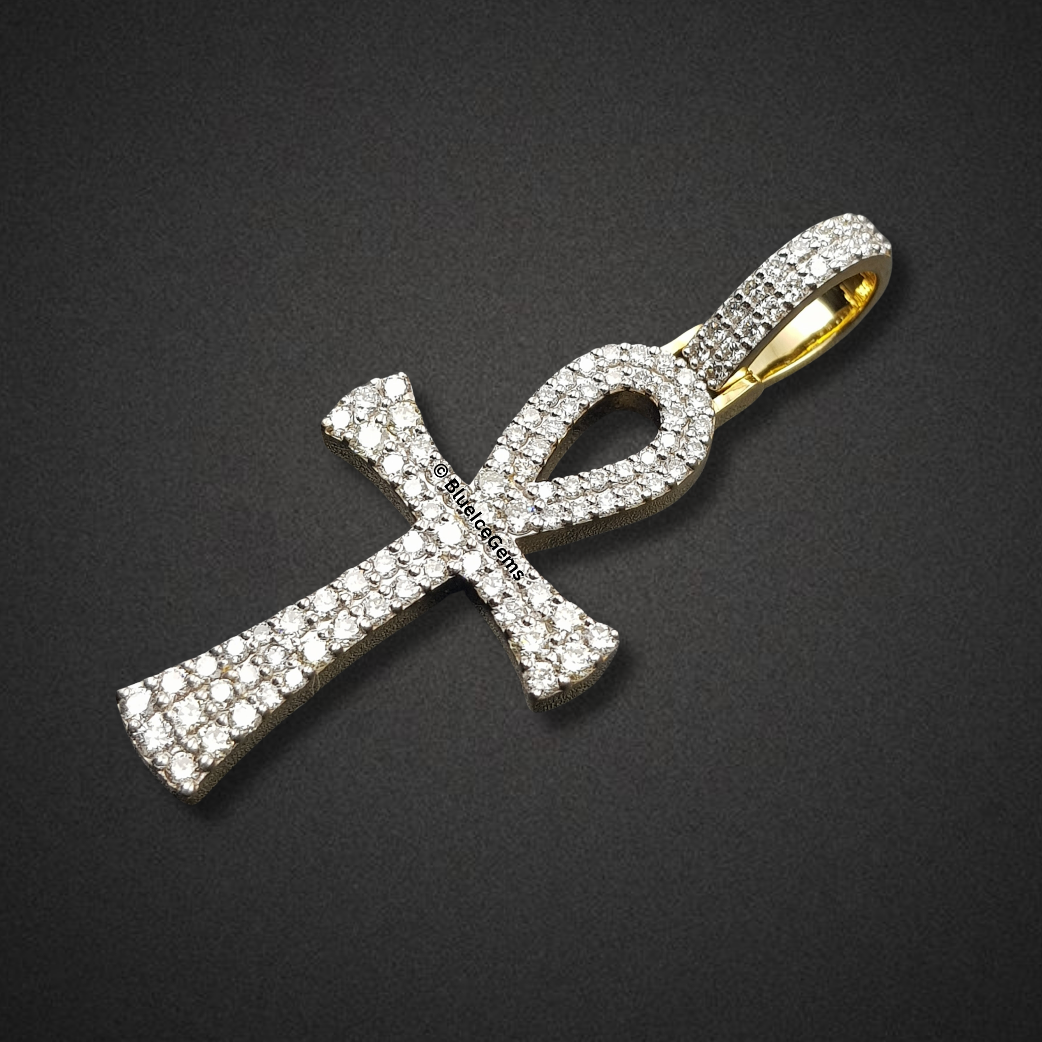 The "Eternal Life" Diamond Ankh Pendant