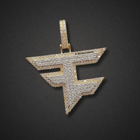 The "FaZe Clan" Diamond Emblem Pendant