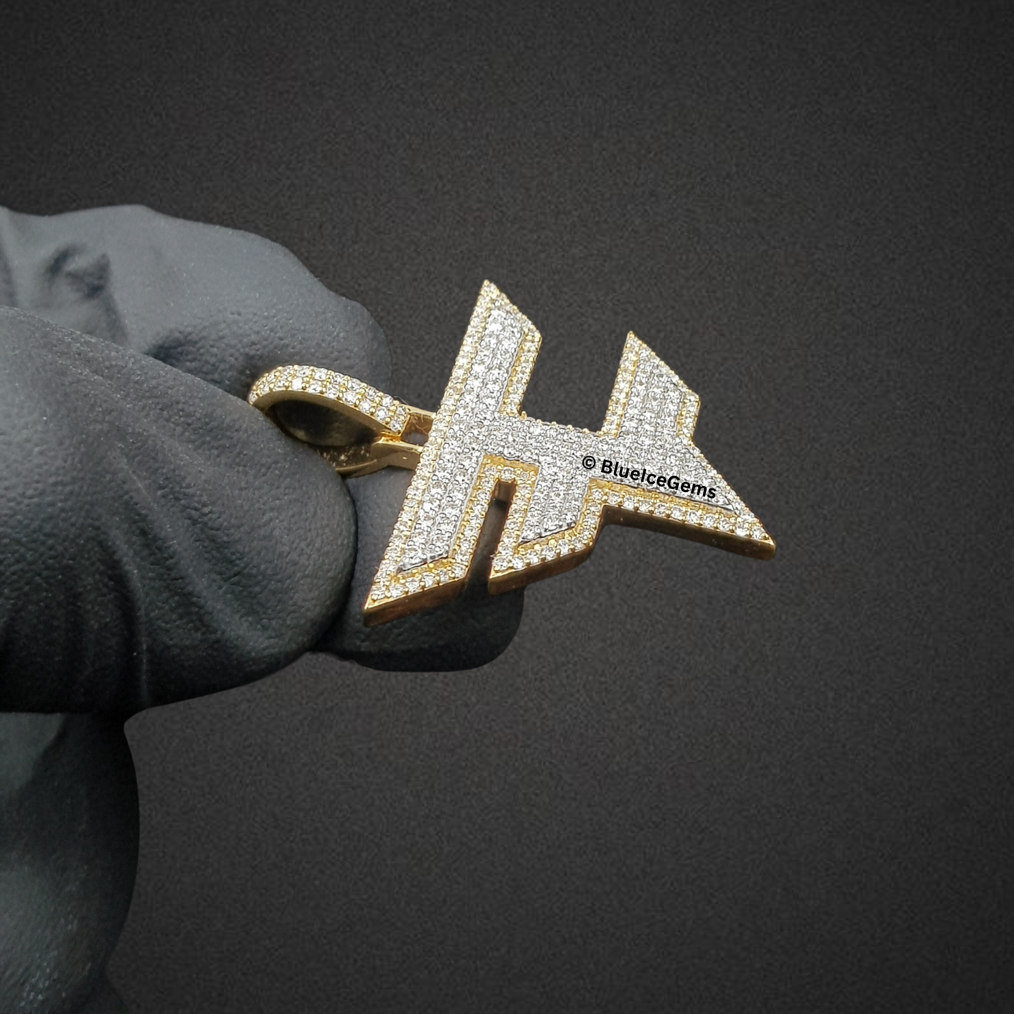 The "FaZe Clan" Diamond Emblem Pendant