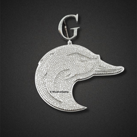 The "G-Duck" Diamond Medallion Pendant
