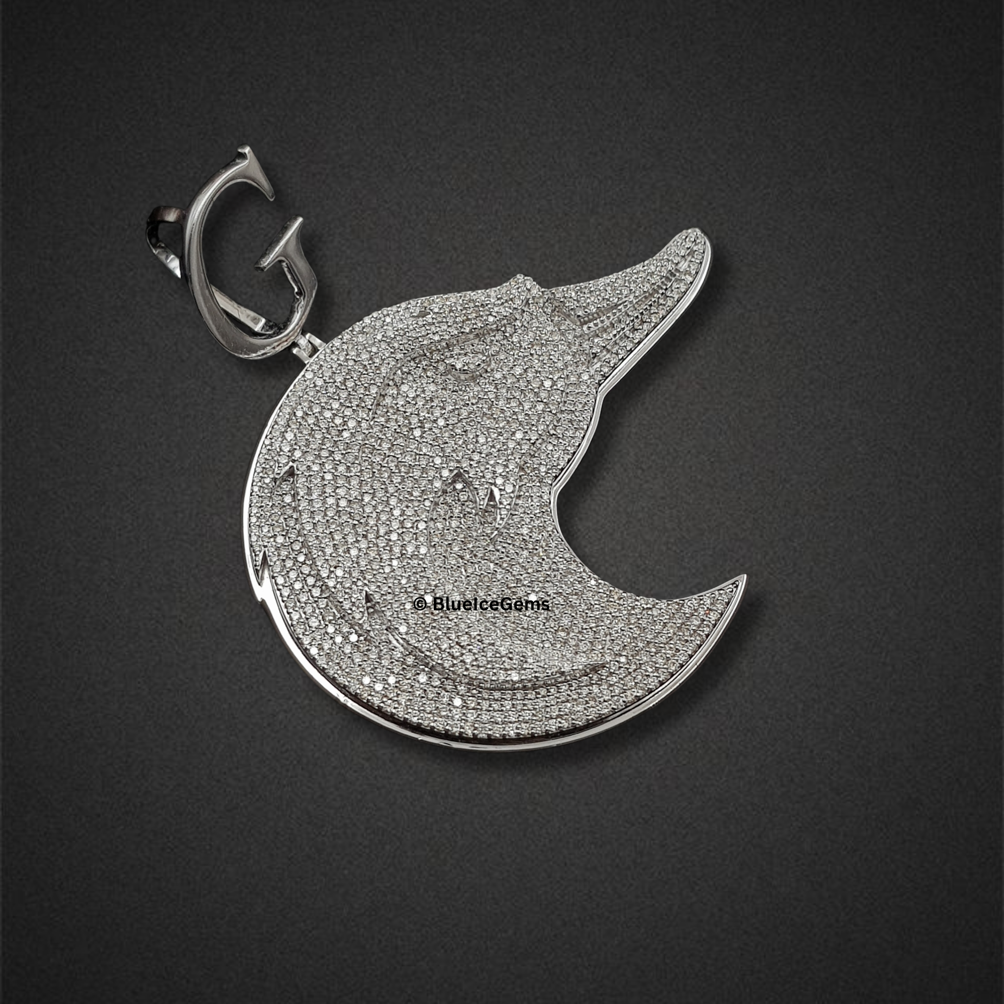 The "G-Duck" Diamond Medallion Pendant