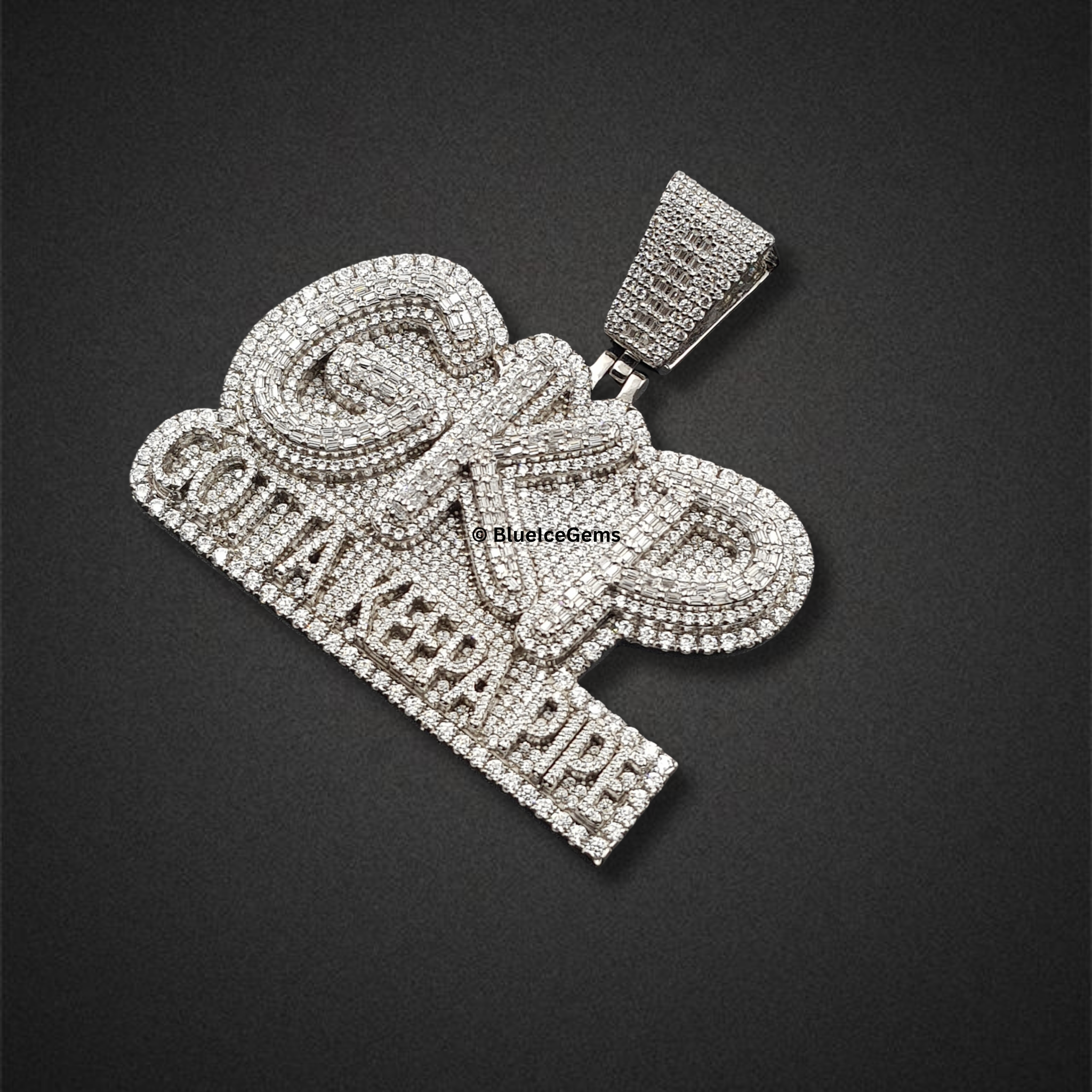 The "GKP - Gotta Keepa Pipe'" Diamond Statement Pendant
