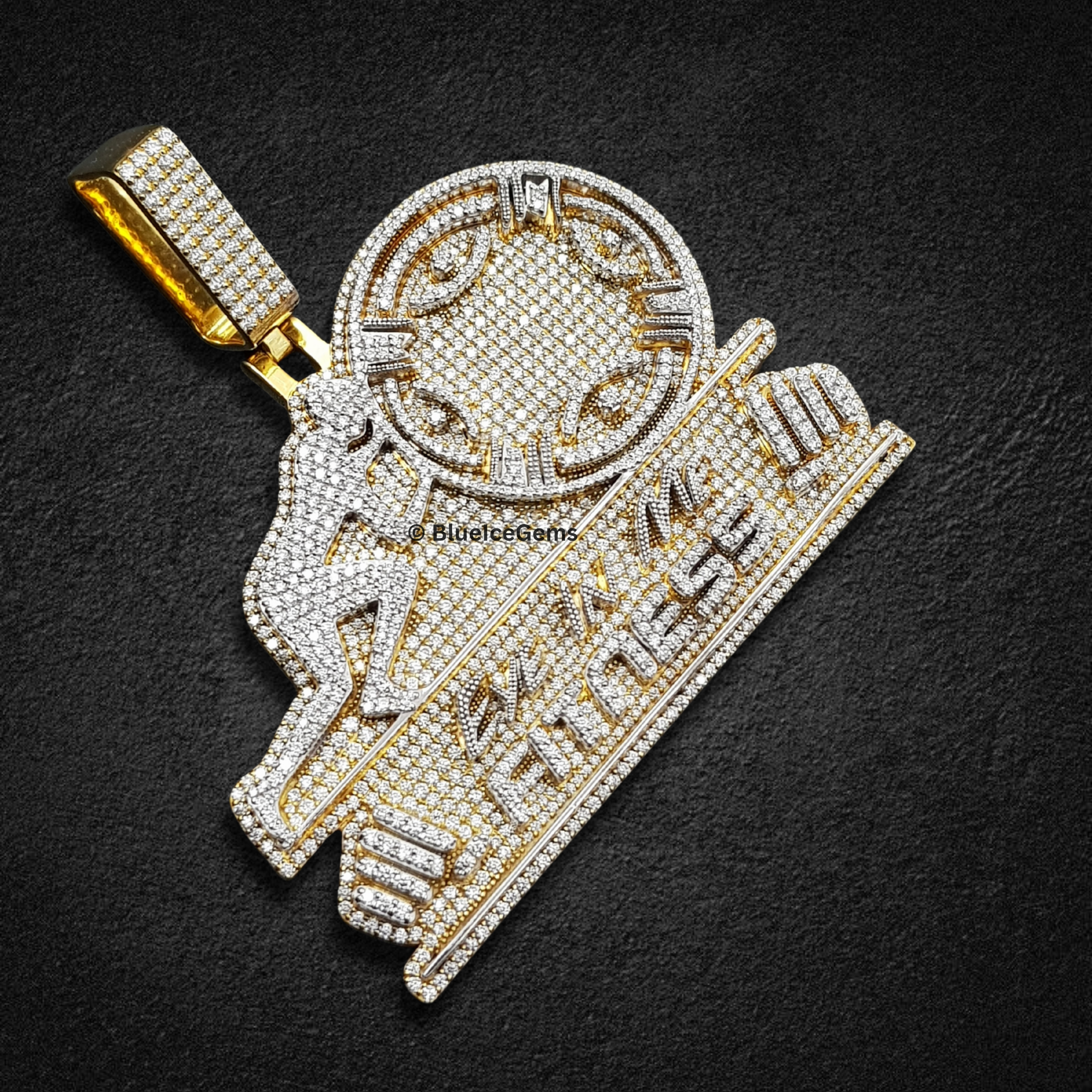 The "Gainz & Fitness" Diamond Power Pendant