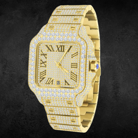 The "Icy Sentinel" Diamond Watch