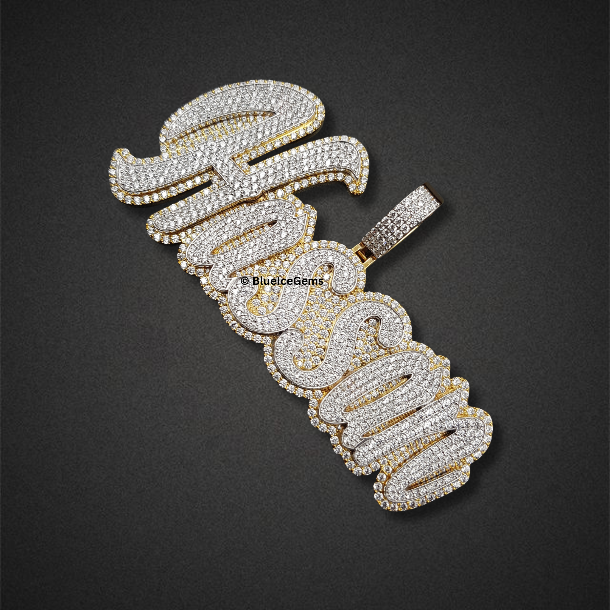 The "Hassan" Diamond Signature Pendant
