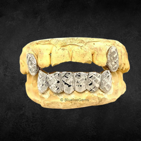 The "Ice & Slice" Patterned Grillz