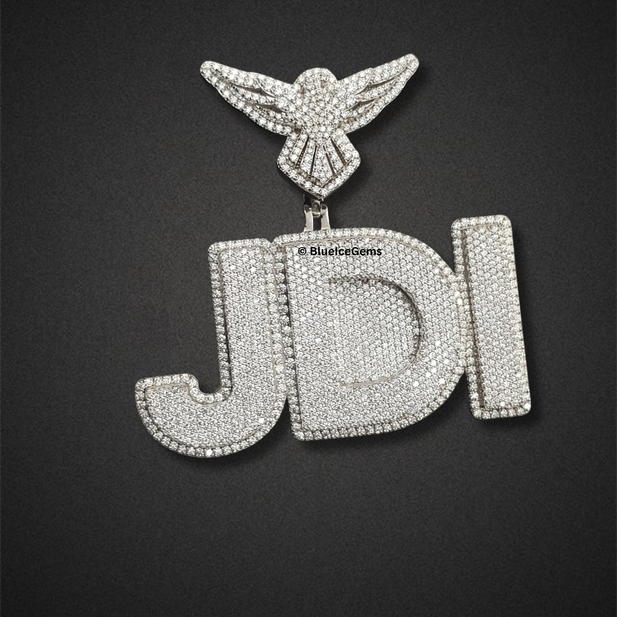 The "JDI" Diamond Dove Pendant