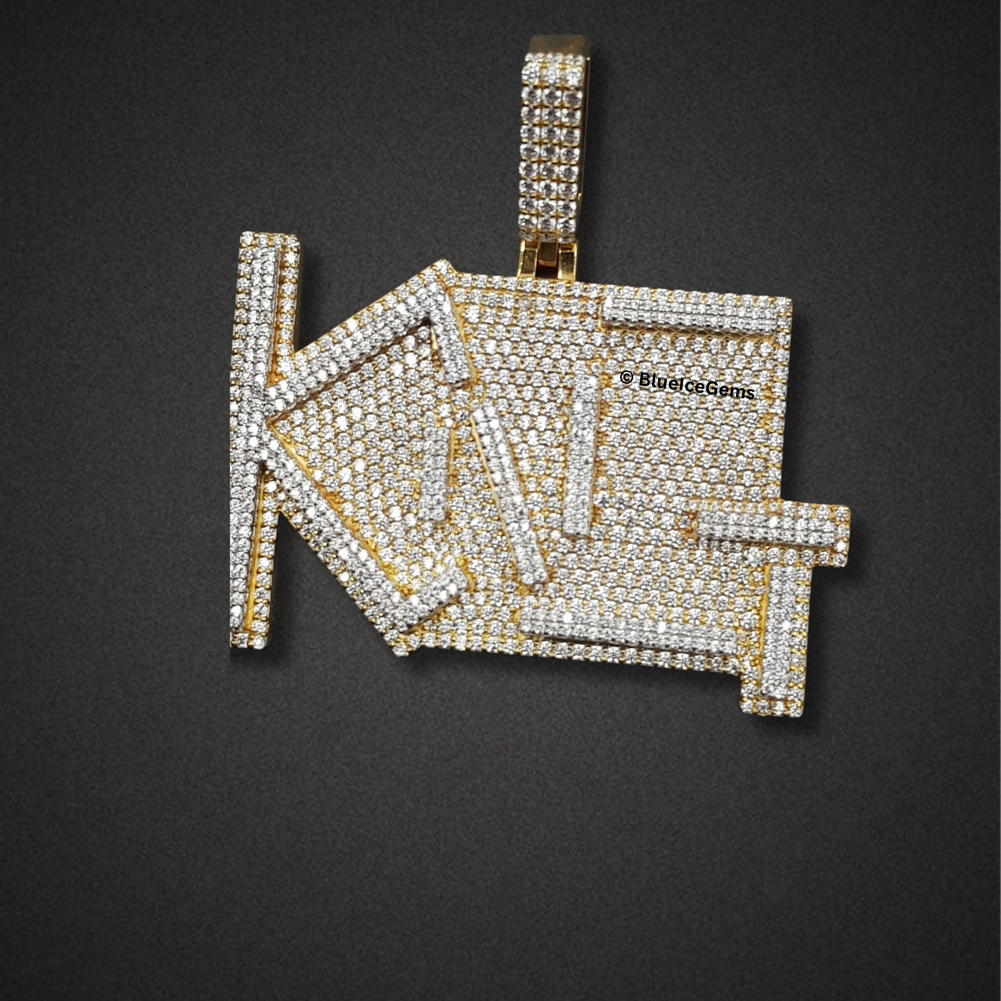 The "KING" Diamond Statement Pendant