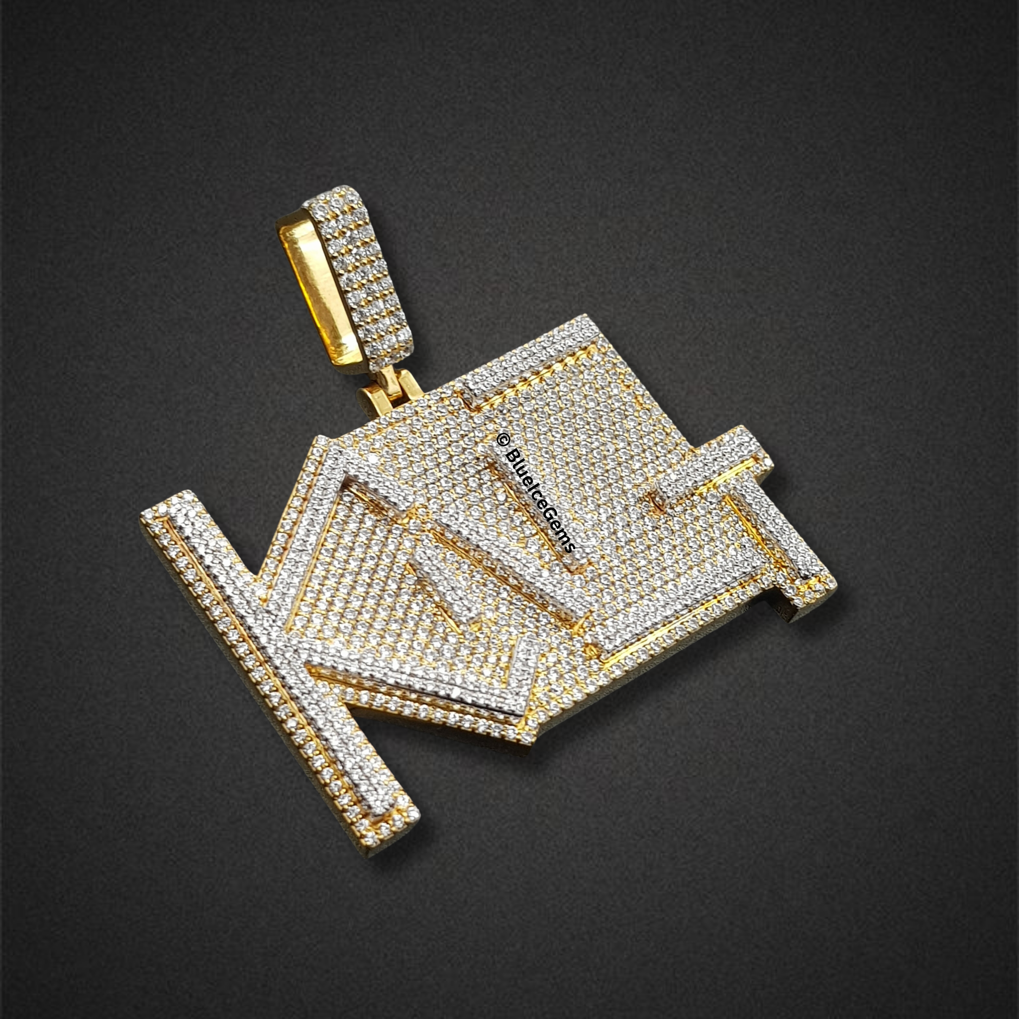 The "KING" Diamond Statement Pendant