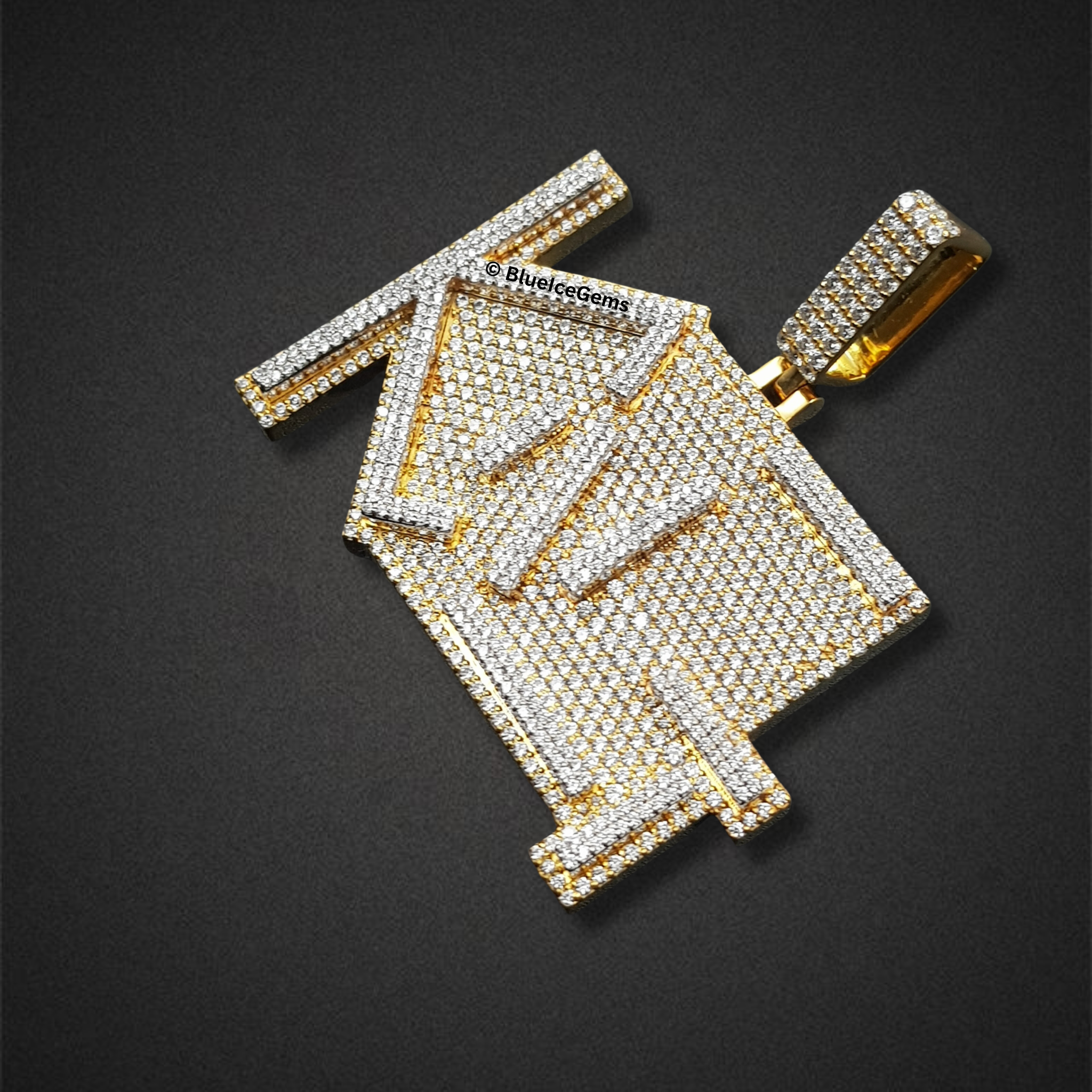 The "KING" Diamond Statement Pendant