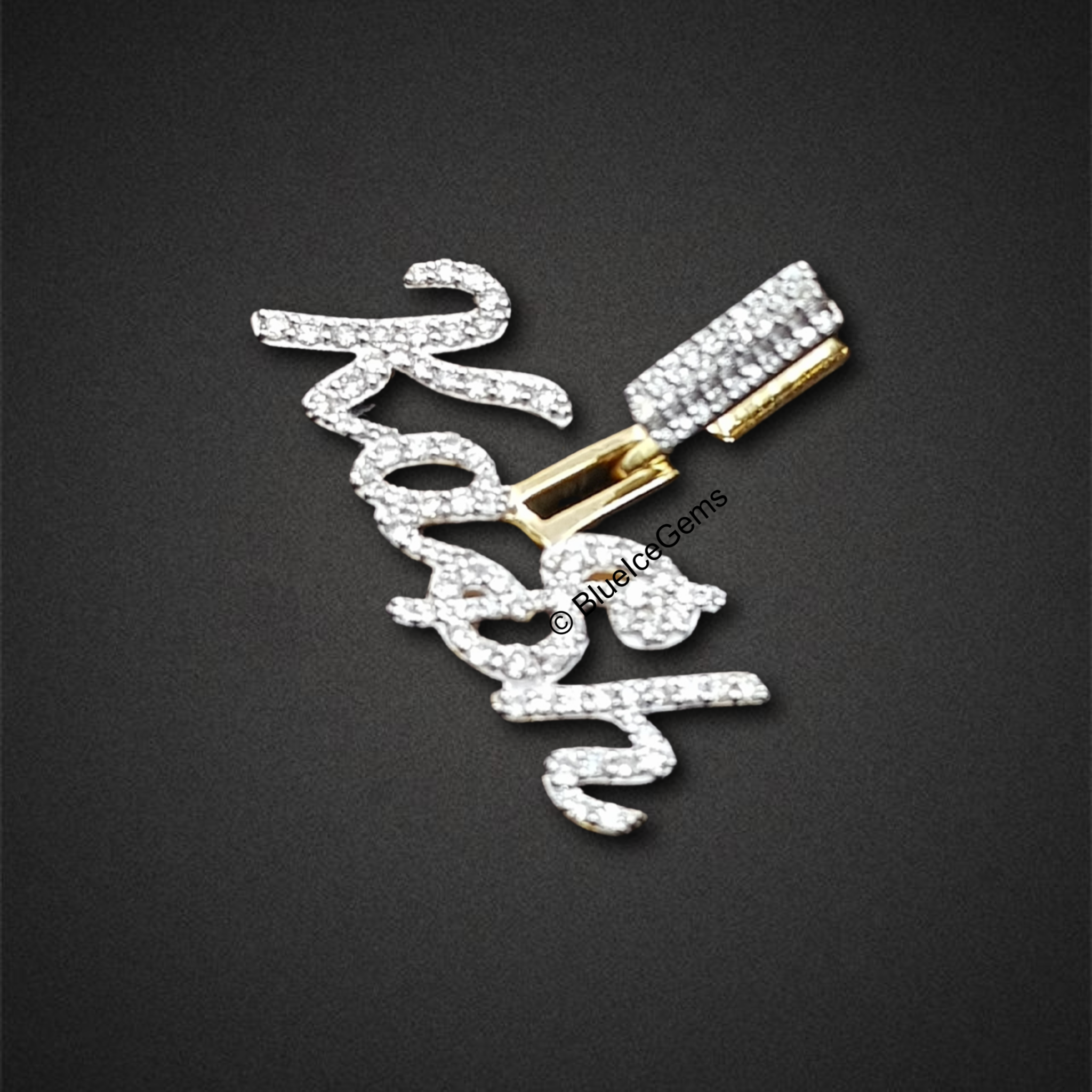 The "Kash" Diamond Signature Pendant