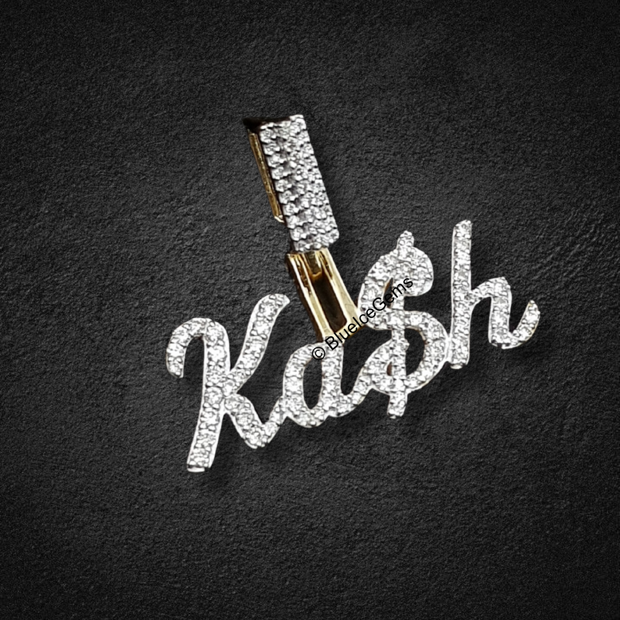 The "Kash" Diamond Signature Pendant