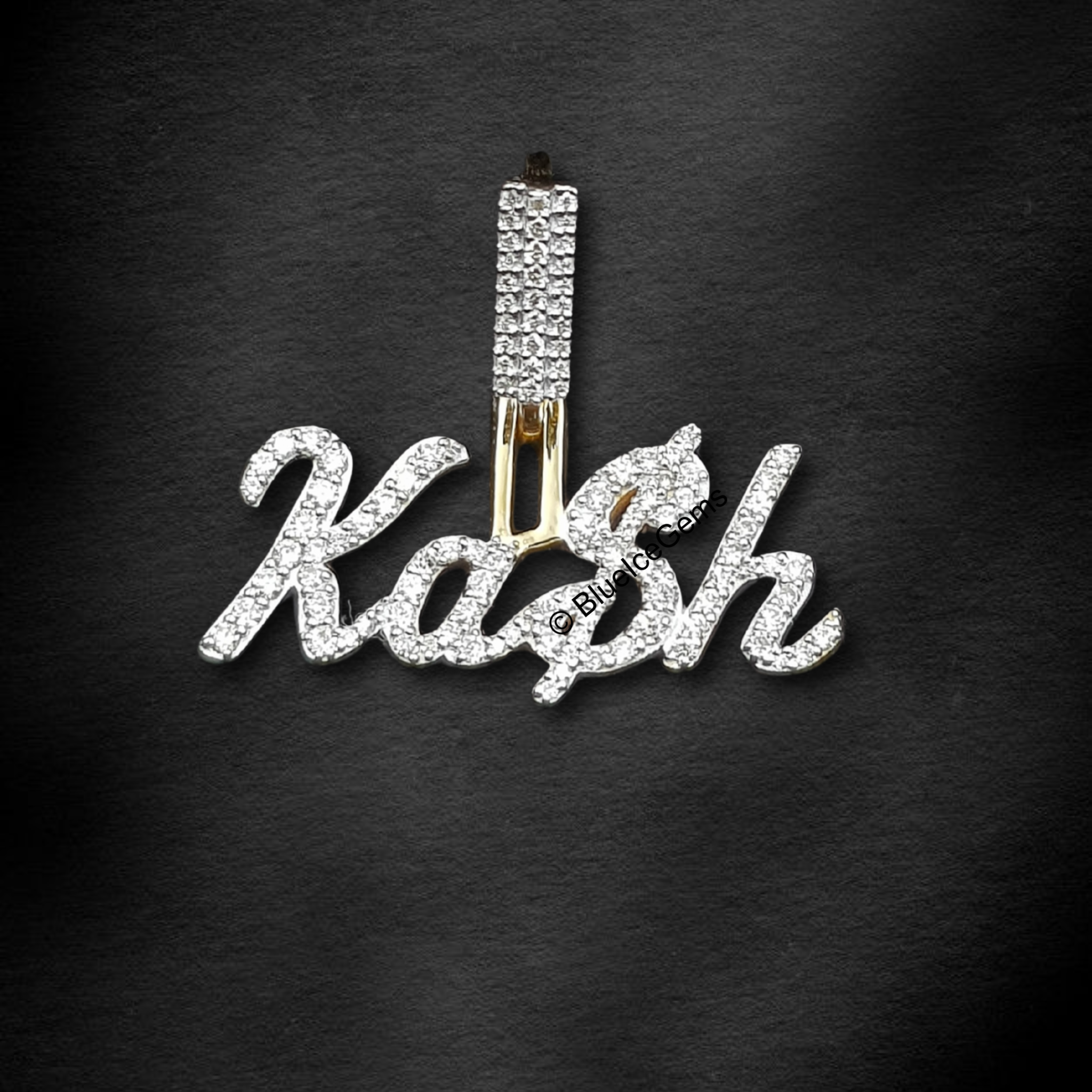 The "Kash" Diamond Signature Pendant