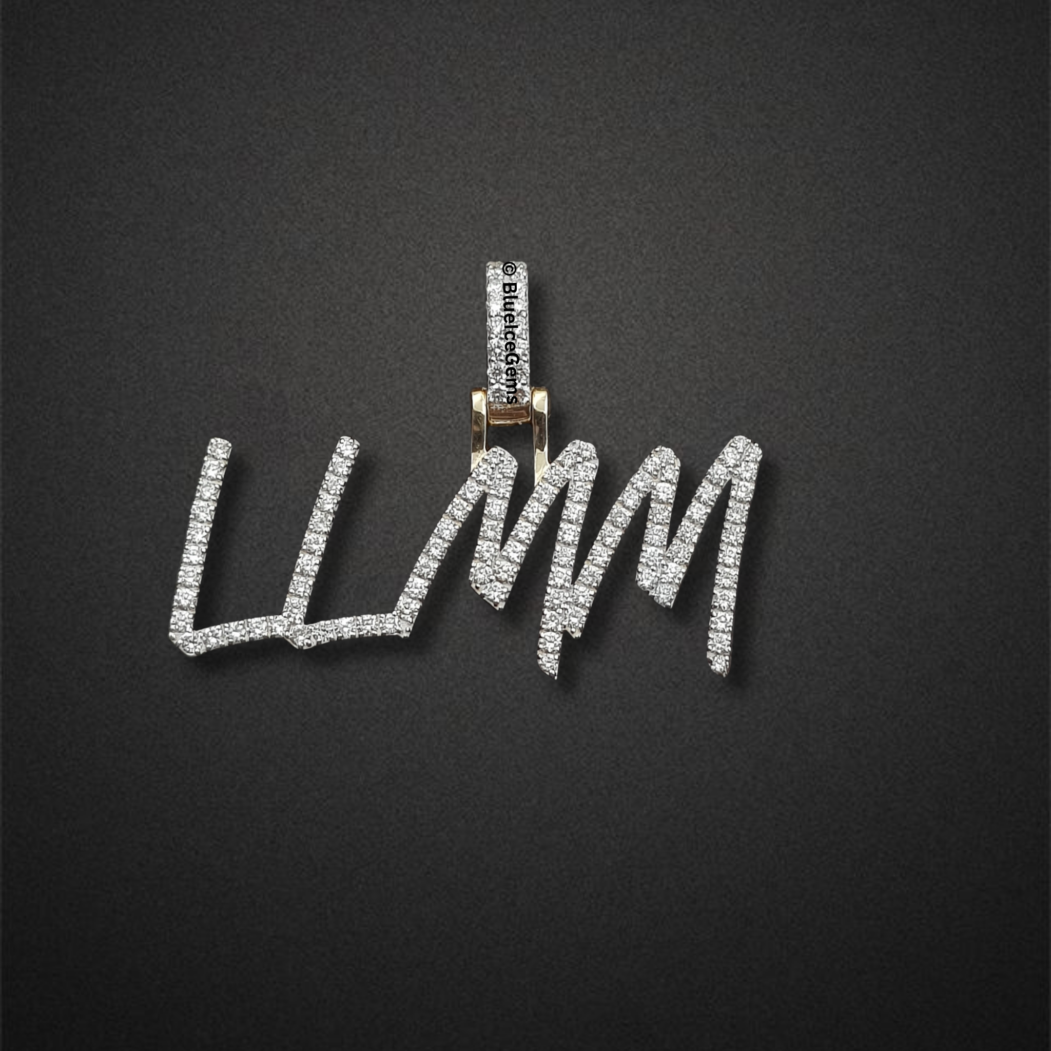 The "Real Life" Diamond Narrative Medallion Pendant