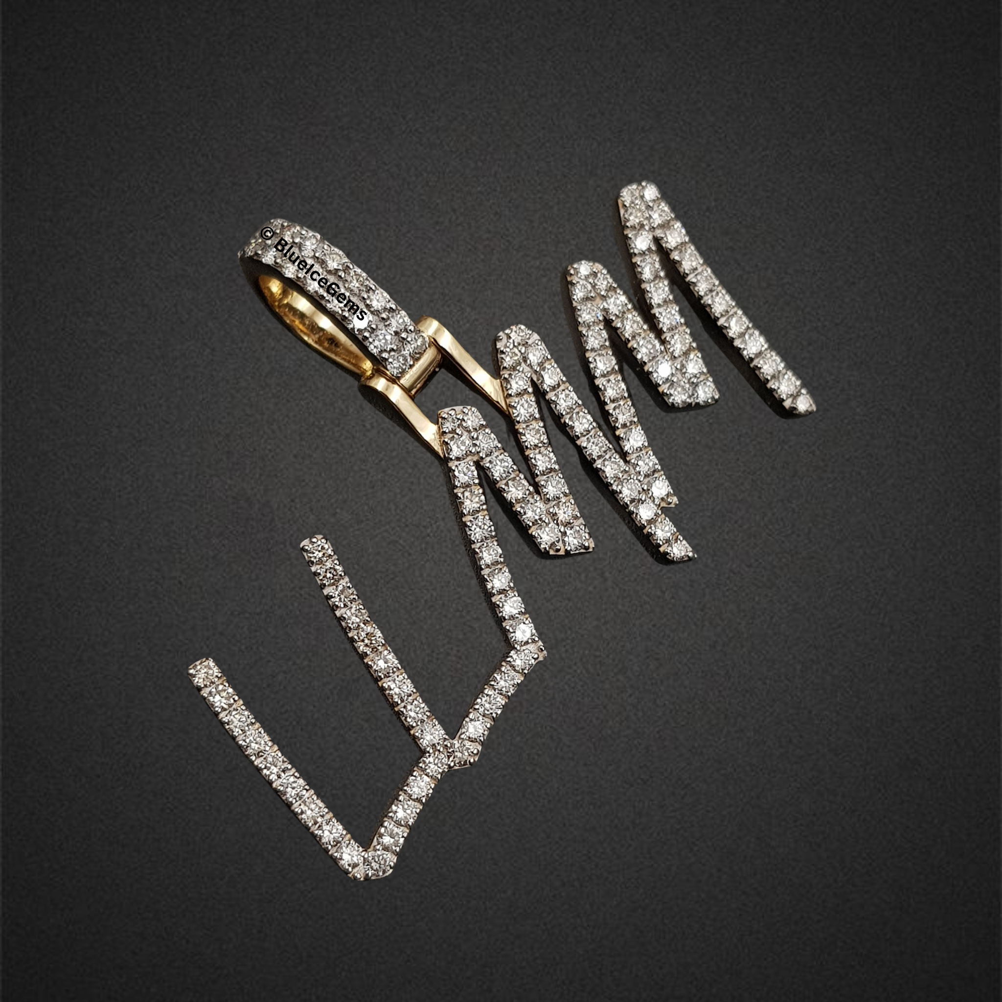 The "Real Life" Diamond Narrative Medallion Pendant
