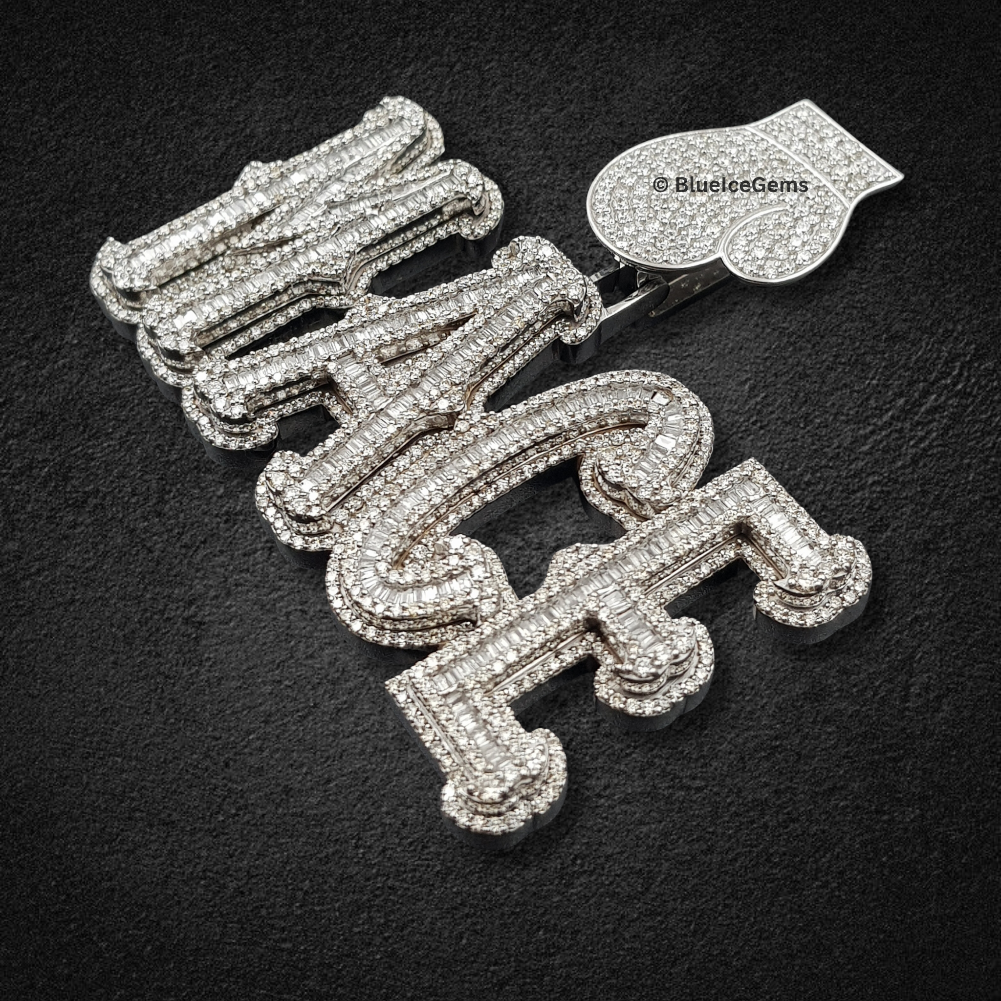 The "MACE" Boxing Glove Diamond Pendant
