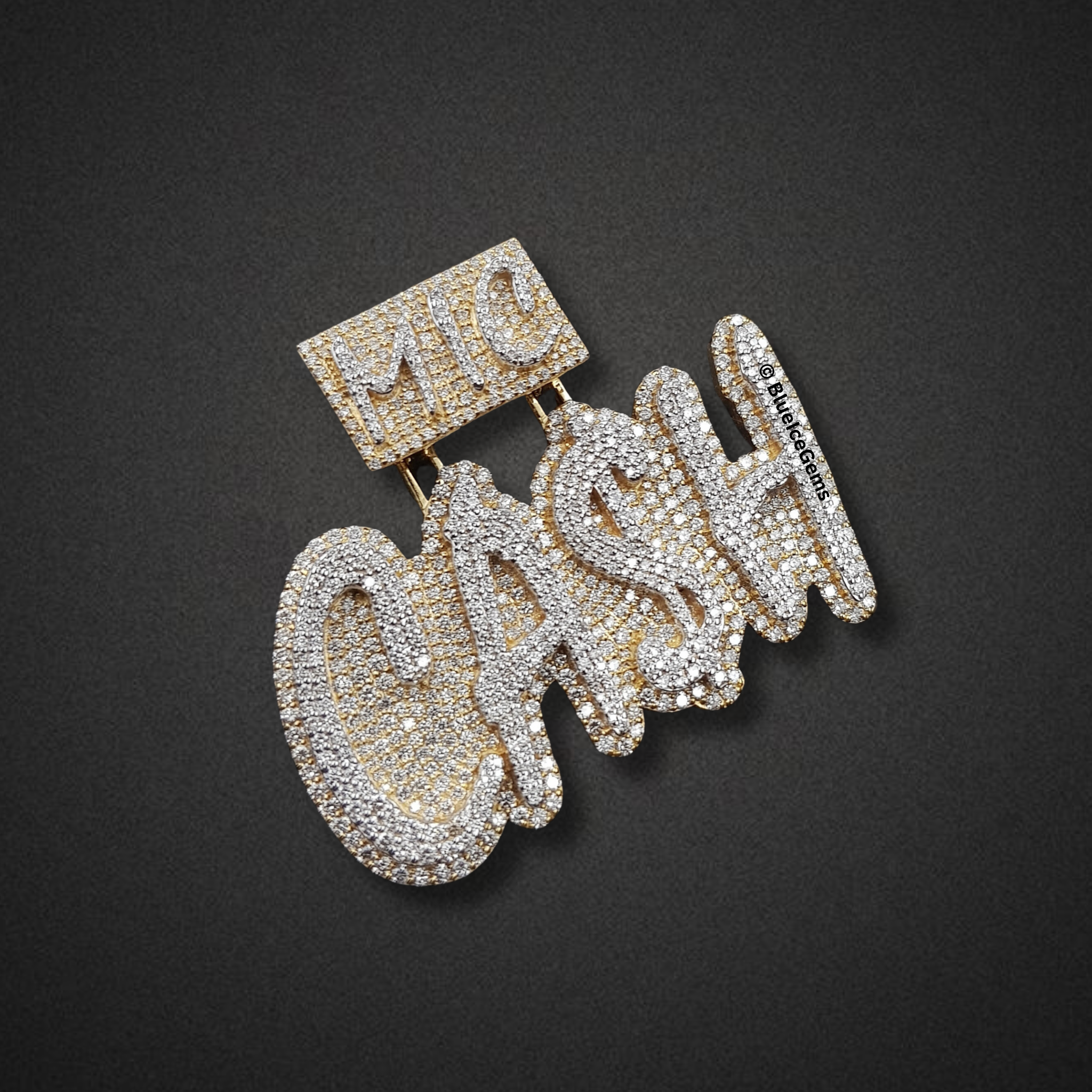 The "MIC CASH" Diamond Statement Pendant