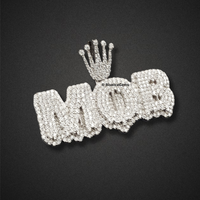 The "MOB" Crowned Diamond Statement Pendant