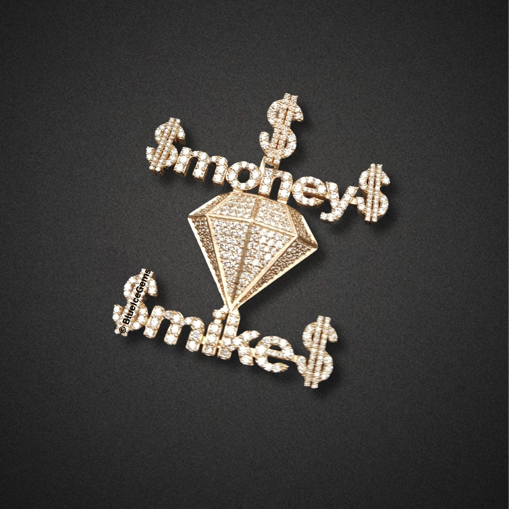 The "Money & Mike" Diamond Statement Pendant