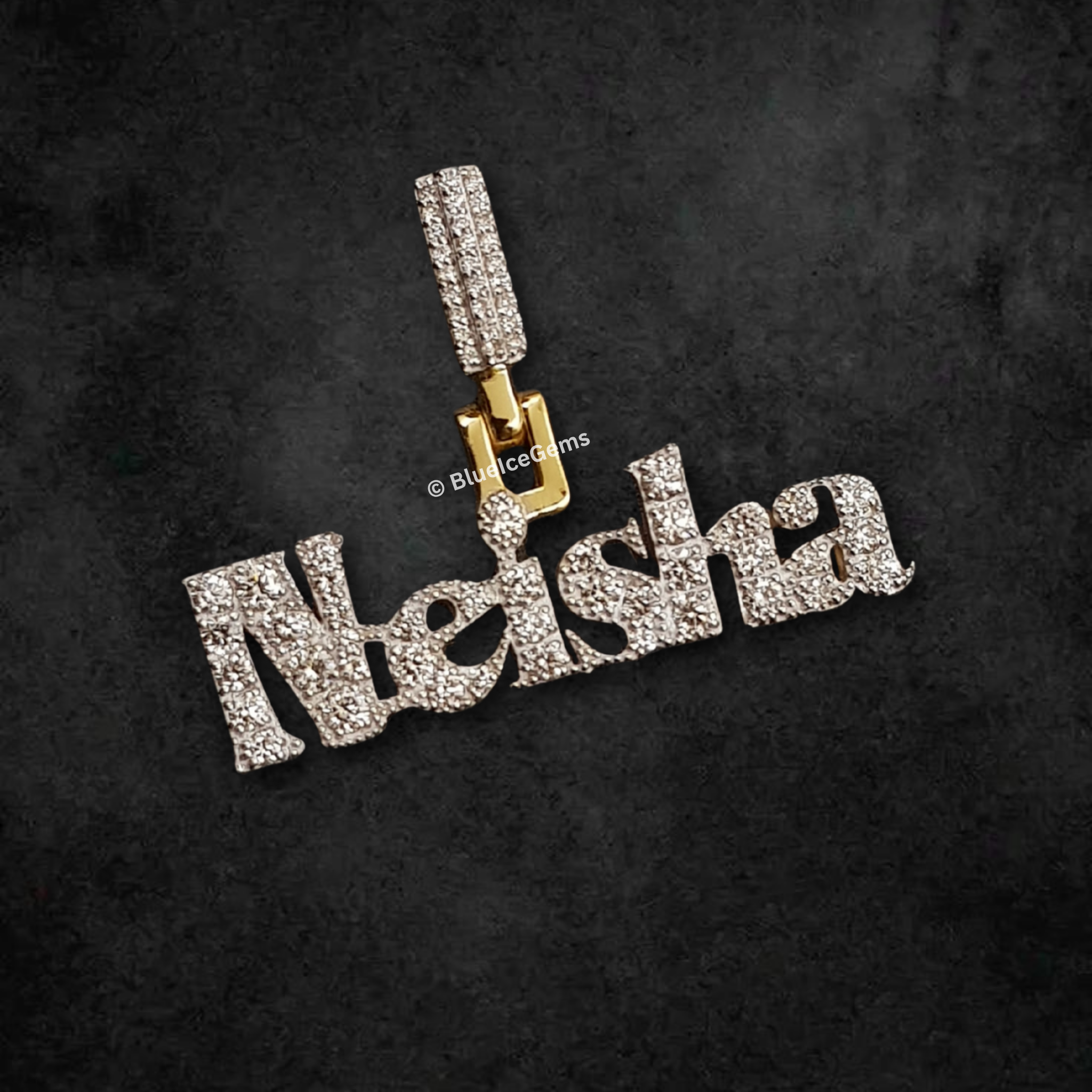 The "Neisha" Diamond Signature Pendant