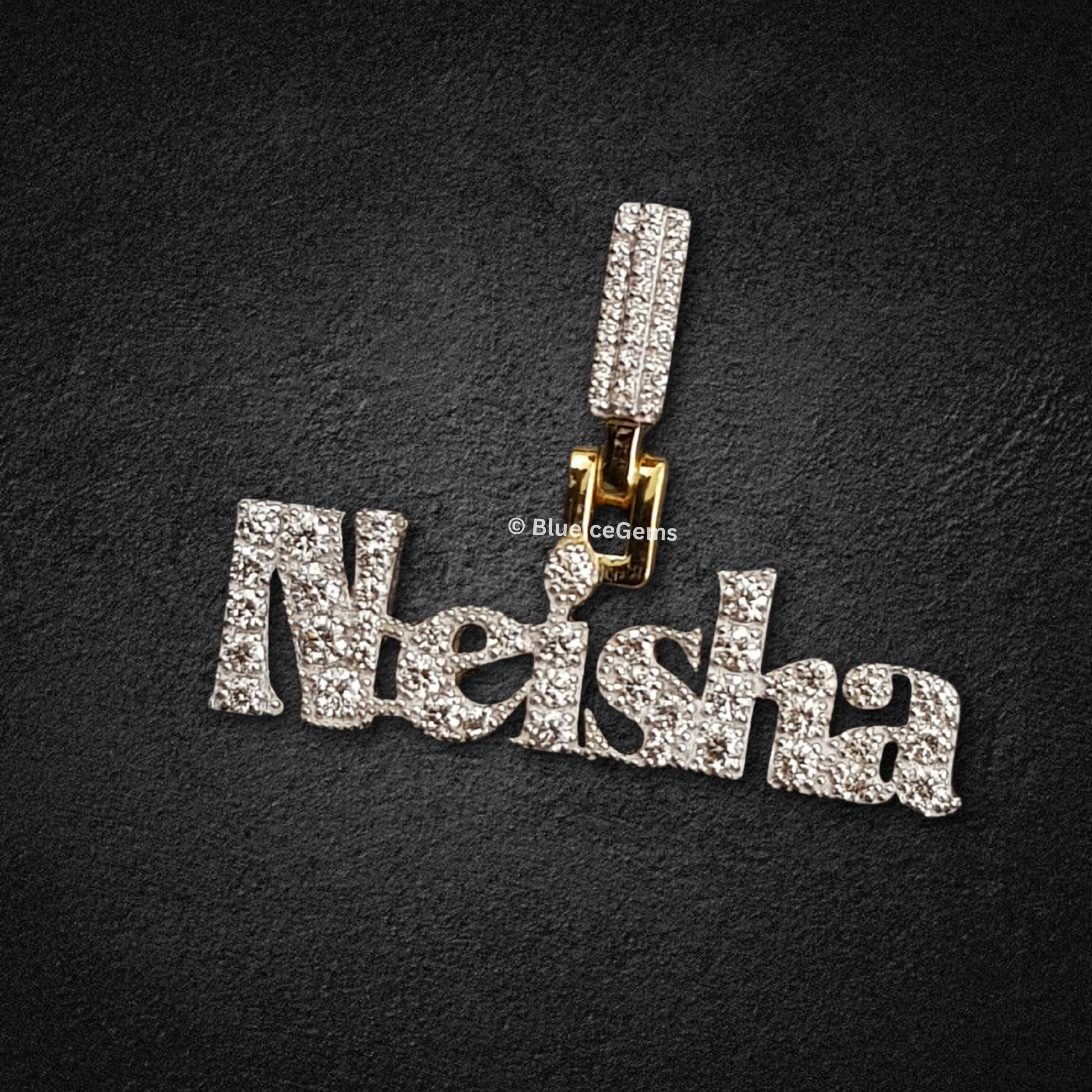 The "Neisha" Diamond Signature Pendant