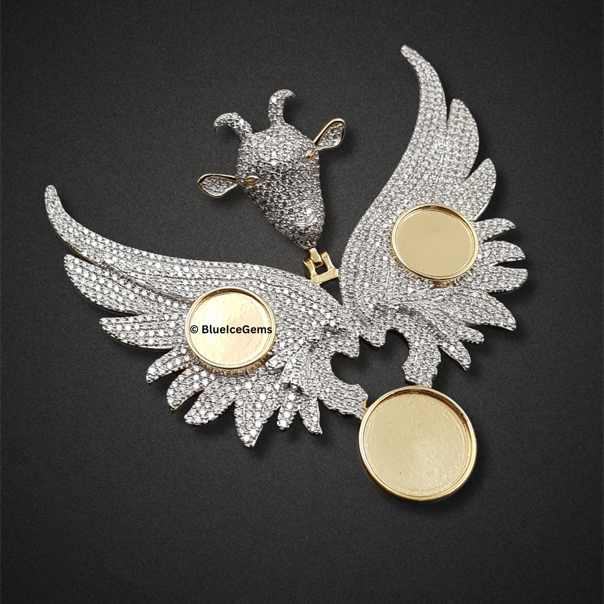 The "Pegasus Dream" Diamond Medallion Pendant
