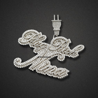 The "Play Rich Nima" Diamond Statement Pendant