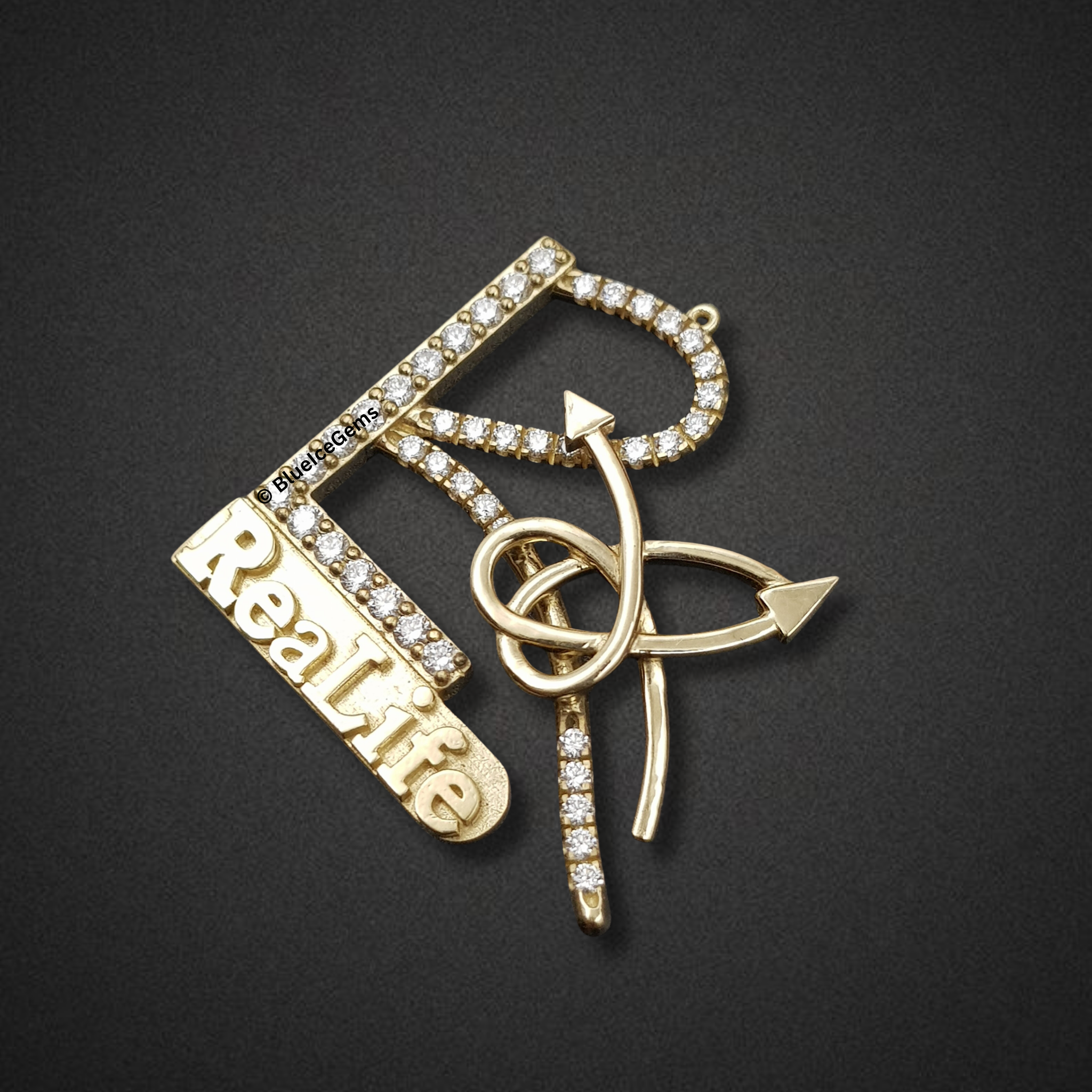 The "Real Life" Diamond Journey Pendant