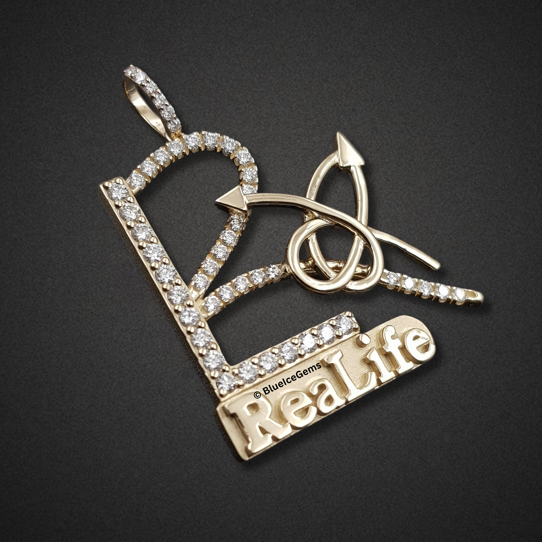The "Real Life" Diamond Journey Pendant