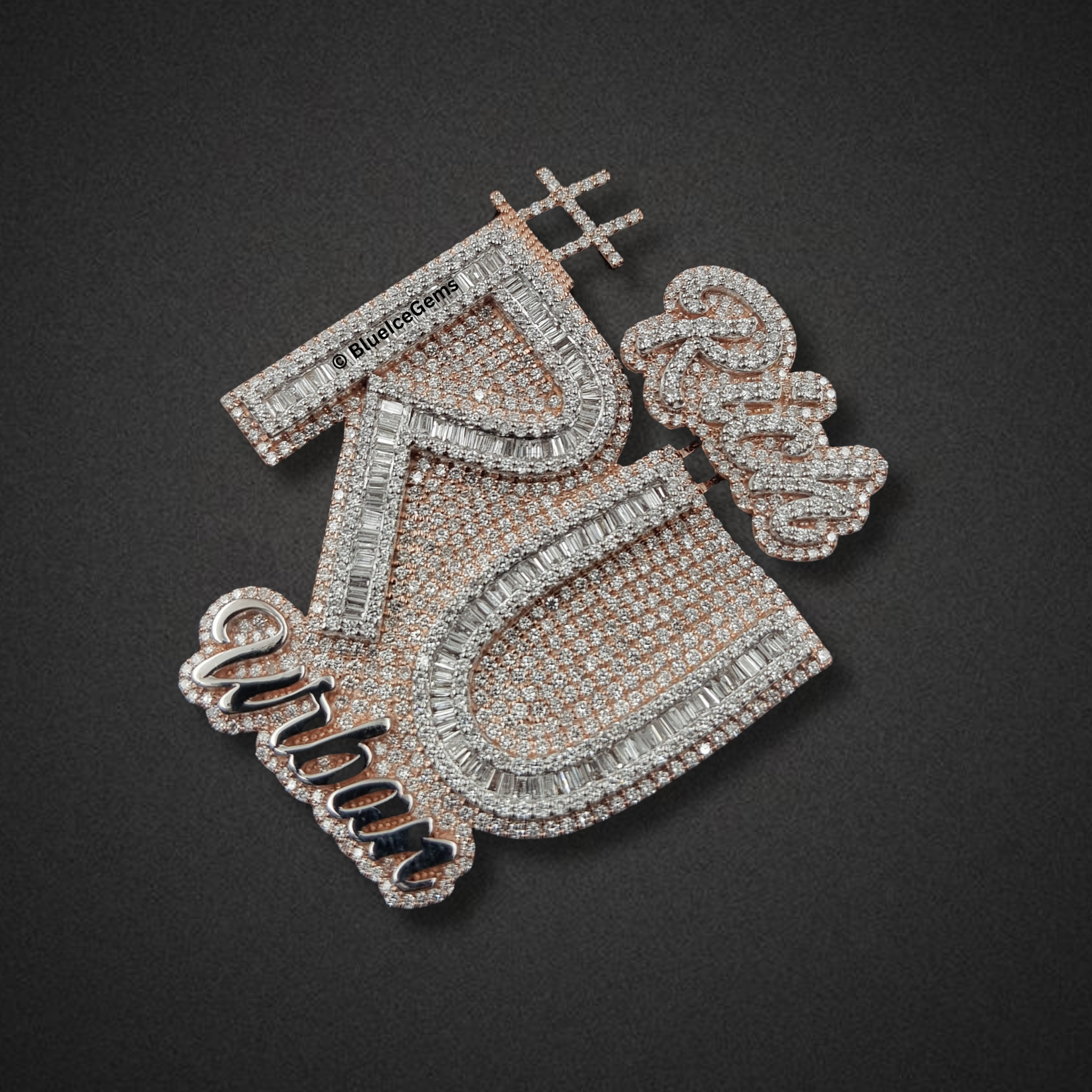 The "Rich Urban" Diamond Statement Pendant