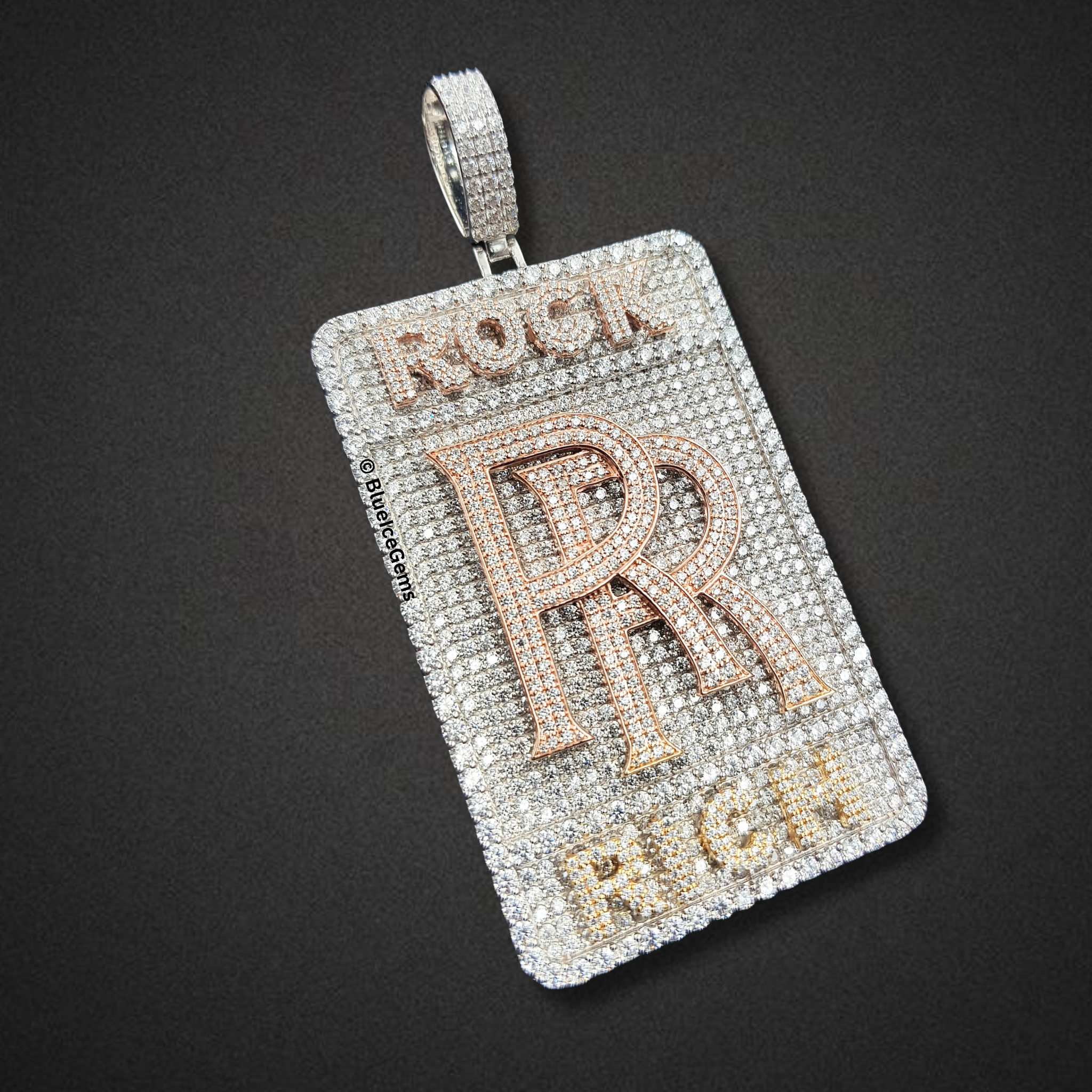 The "Rock Rich" Diamond Medallion Pendant