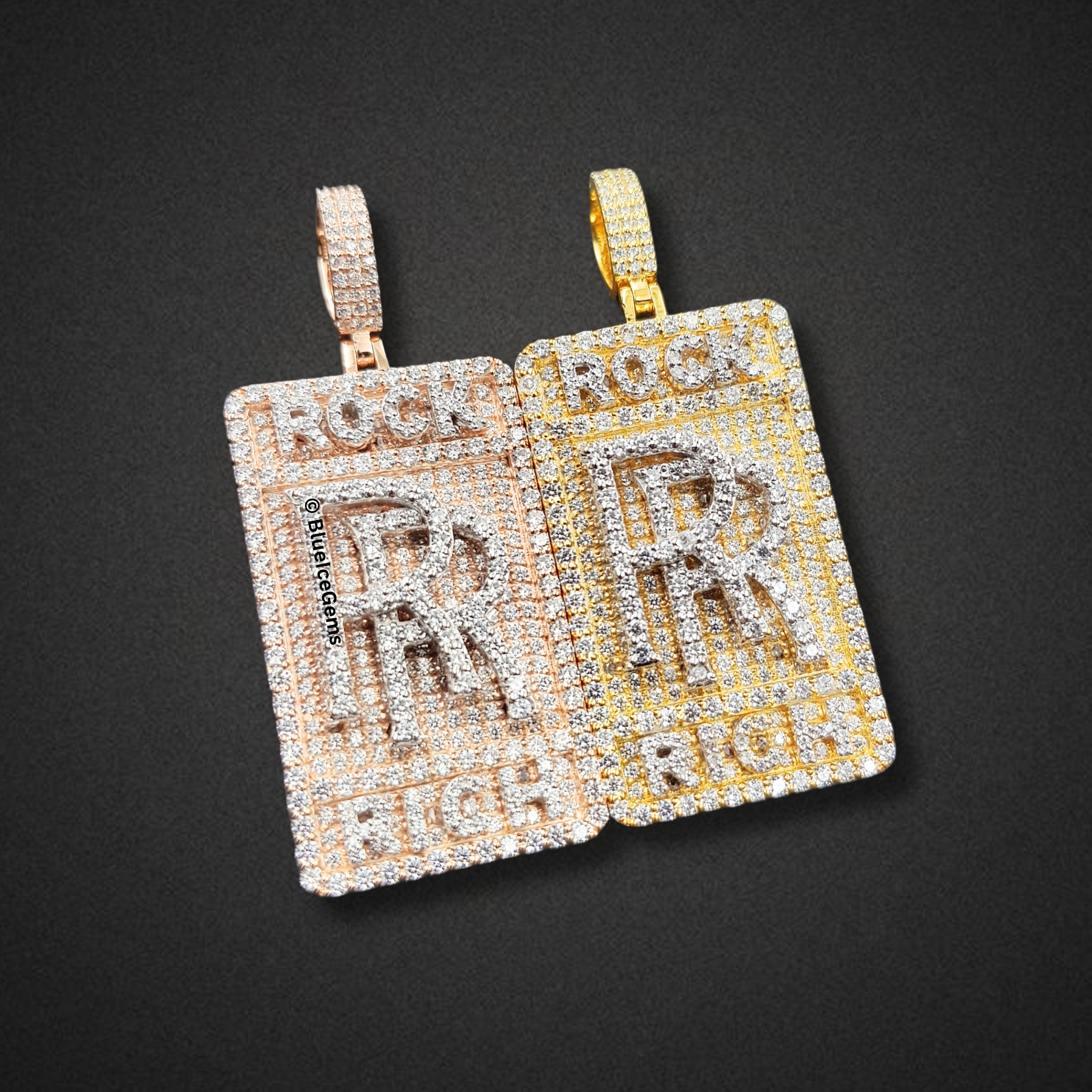 The "Rock Rich" Diamond Medallion Pendant