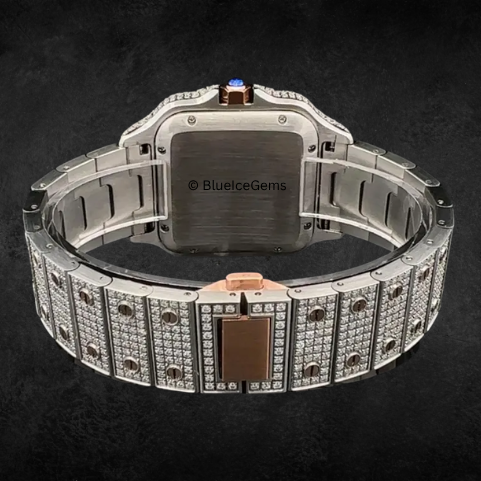 The "Rose Gold Empress" Diamond Luxury Watch